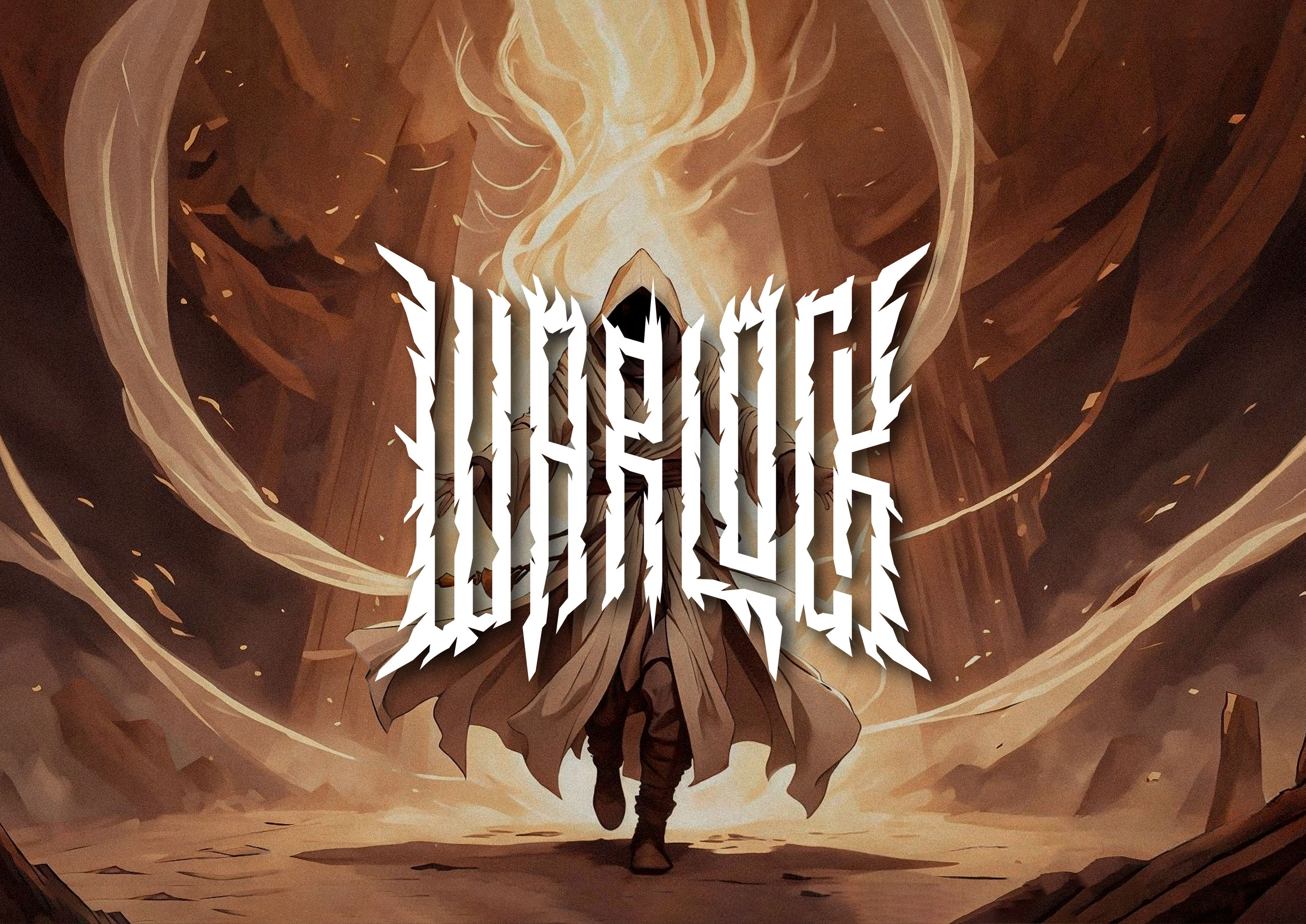 lettering "Warlock" — Изображение №1 — Графика на Dprofile