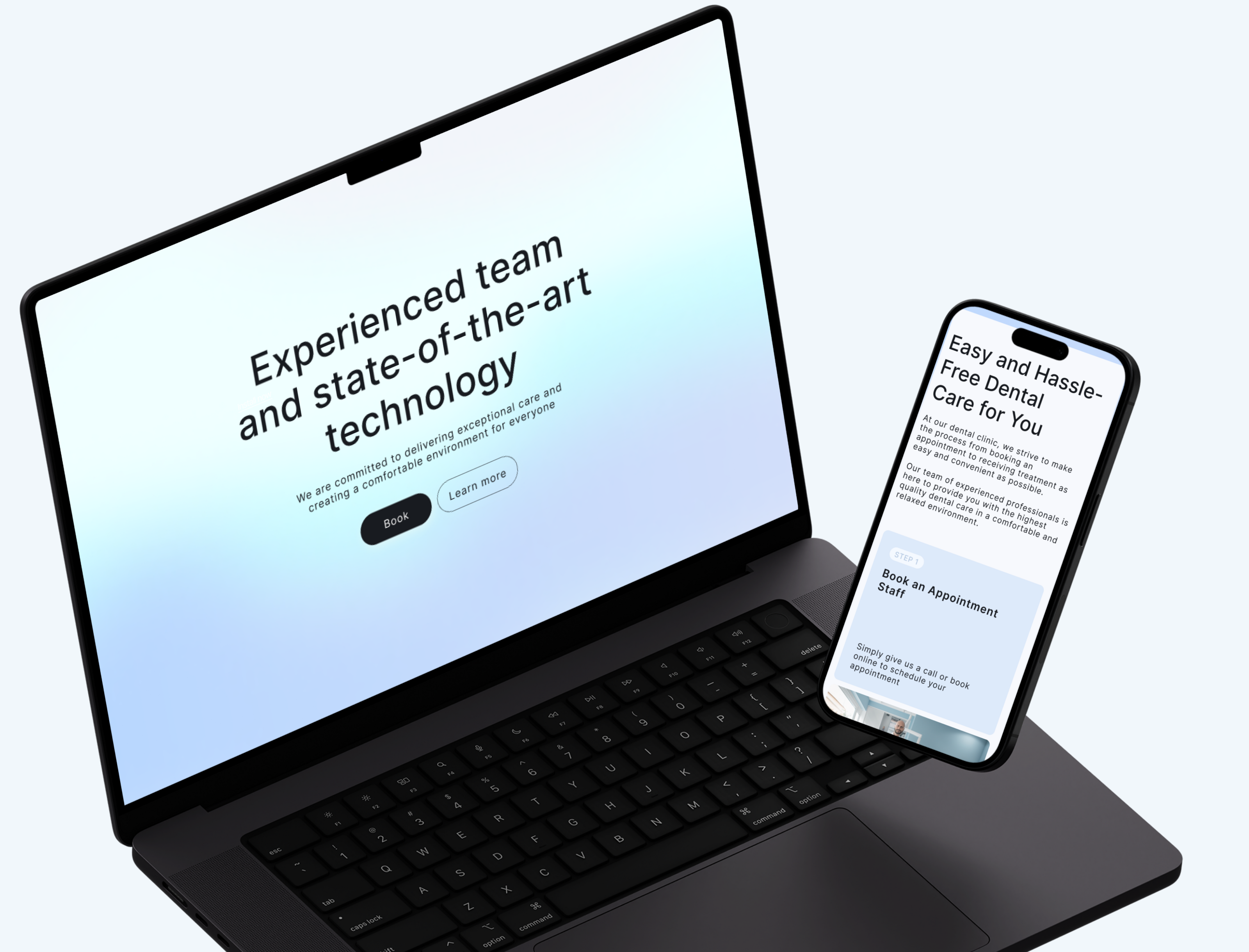 Dental clinic | Website | UX/UI — Изображение №5 — Интерфейсы, Иллюстрация на Dprofile