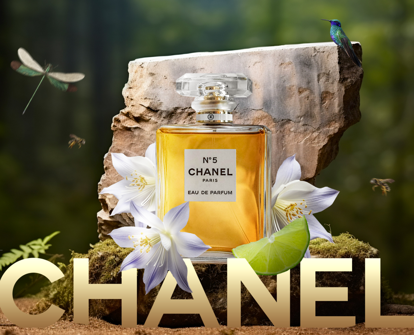 Key Visual | Parfume Chanel — Интерфейсы, Брендинг на Dprofile
