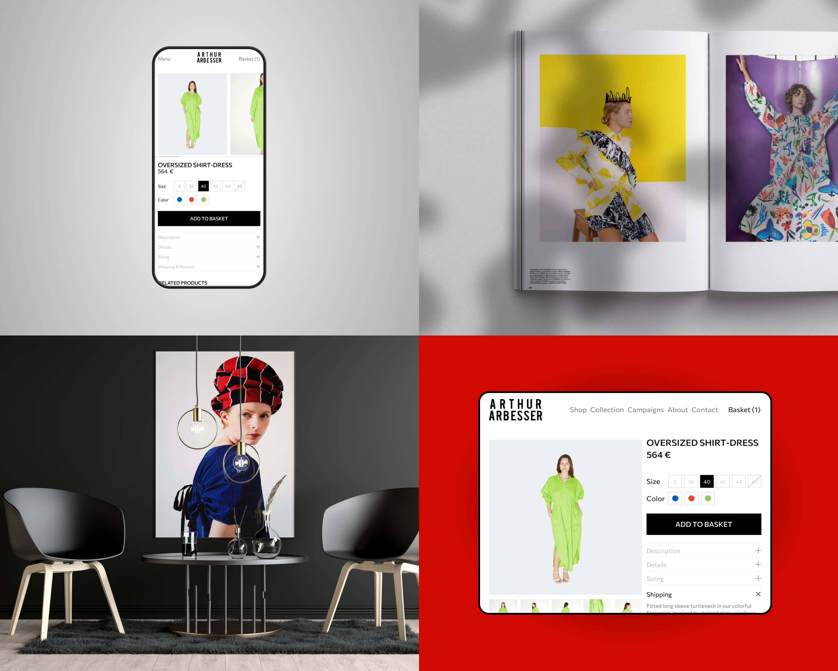 Arthur Arbesser|E-commerce redesign — Изображение №9 — Интерфейсы на Dprofile