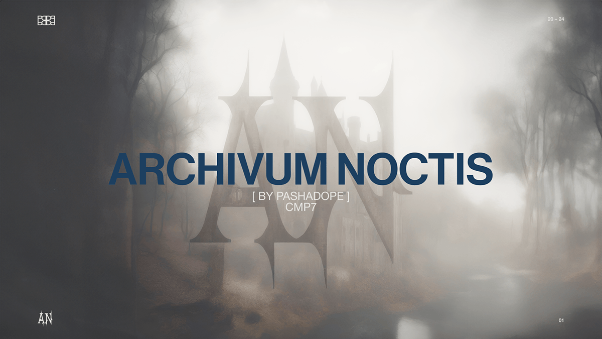 вымышленная вселенная-ИИ Archivum Noctis — Изображение №1 — Иллюстрация на Dprofile