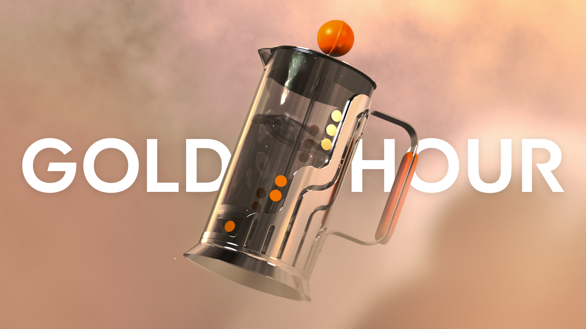goldenhour - кофе-пресс — Изображение №25 — Брендинг, 3D на Dprofile