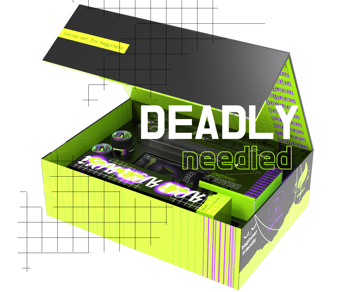 deadly needled - набор для тату на Dprofile