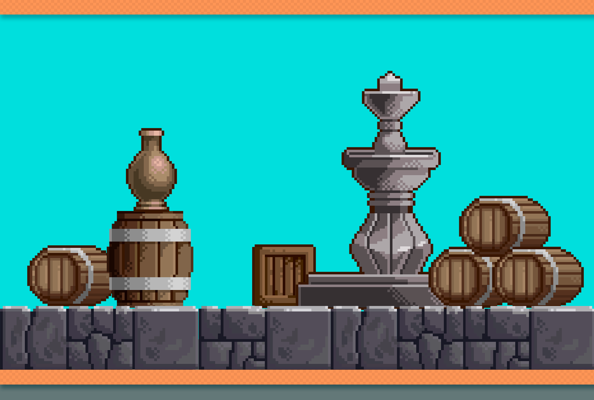 Pixel arts and animations for game Капитан Джек — Изображение №11 — Иллюстрация, Анимация на Dprofile