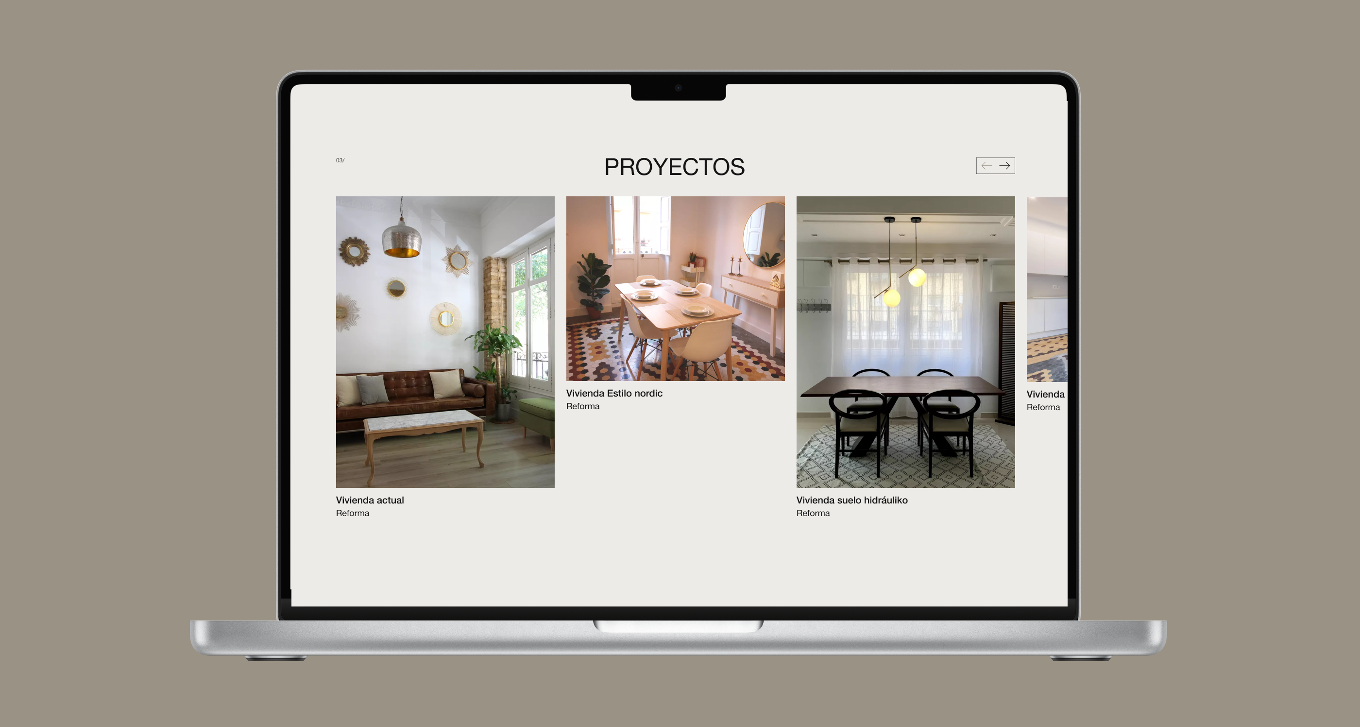 Landing redesign Casa Interior — Изображение №2 — Интерфейсы на Dprofile