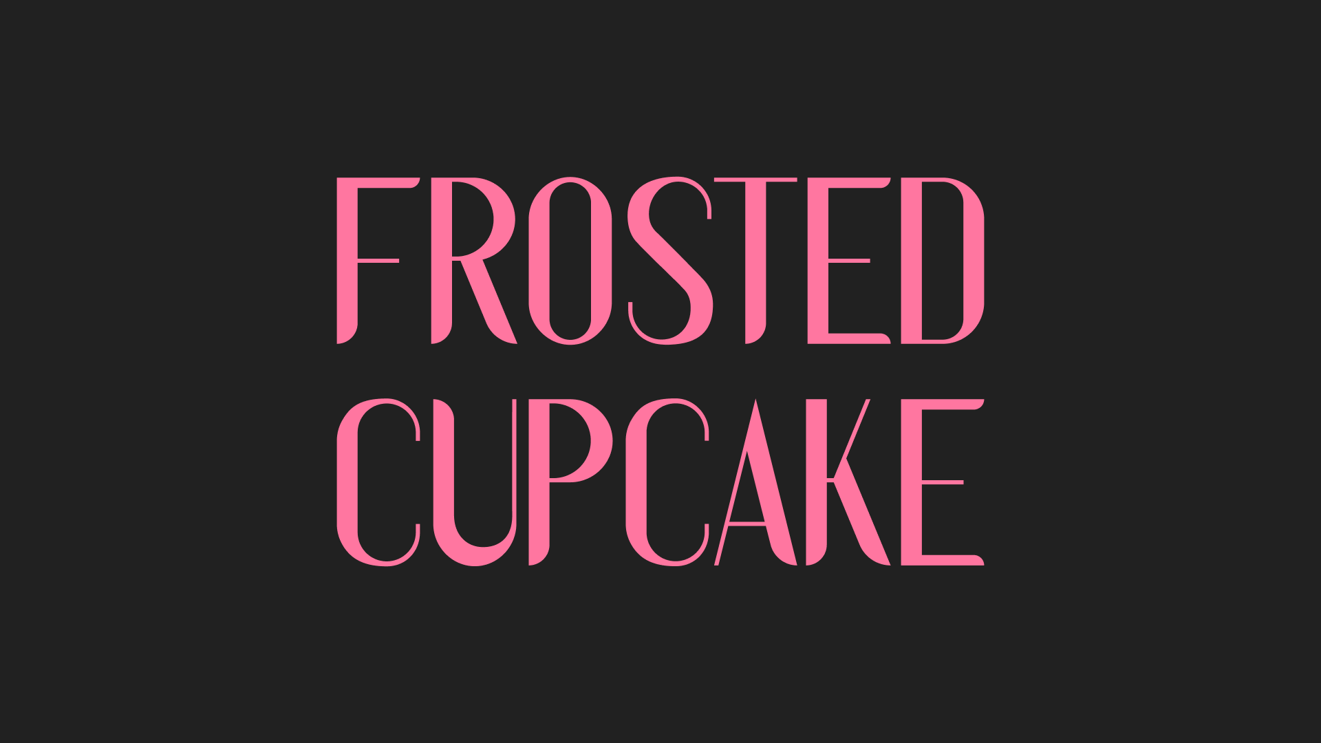 Frosted Cupcake — Изображение №4 — Брендинг, Графика на Dprofile