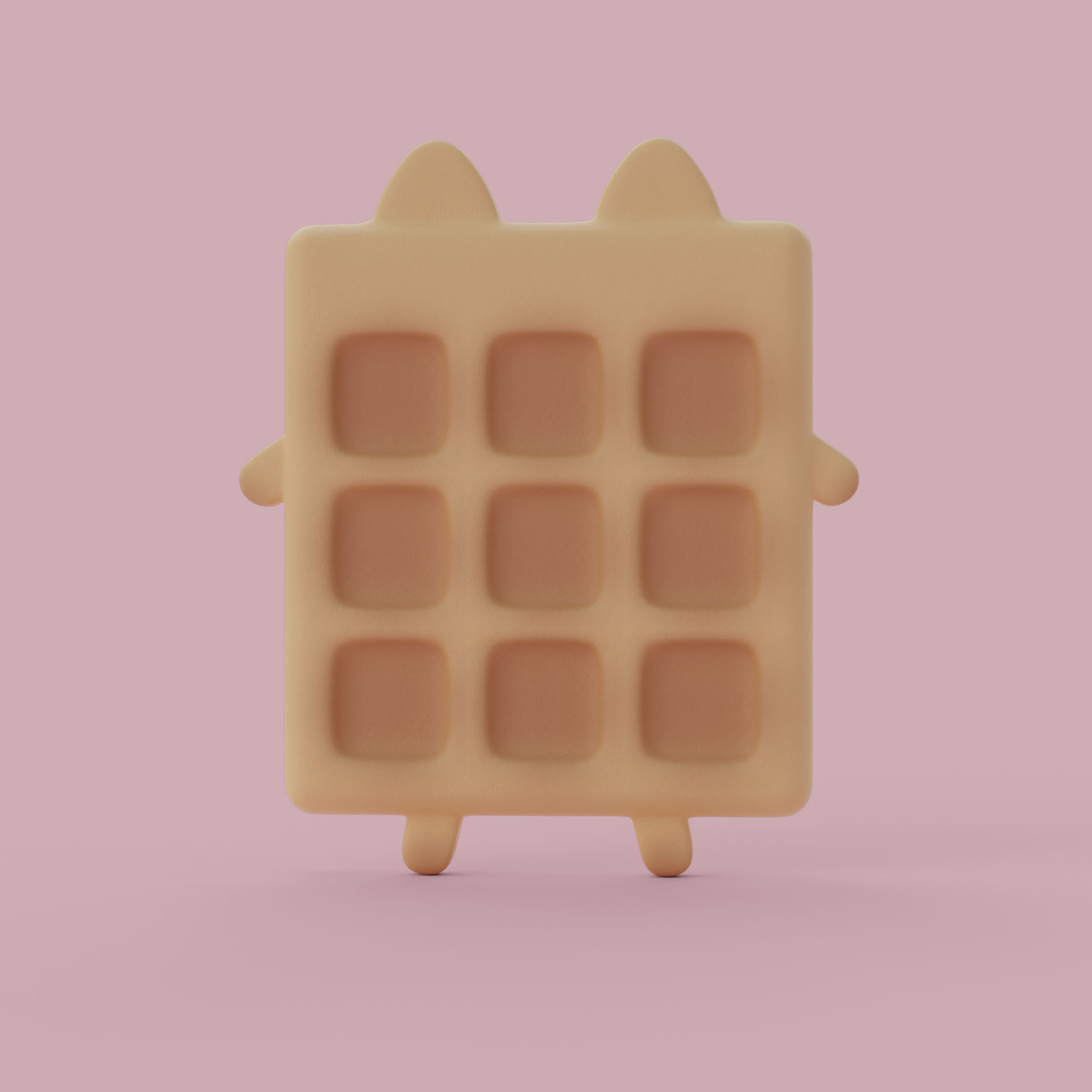 маскот WAF-WAF — Изображение №5 — Иллюстрация, 3D на Dprofile