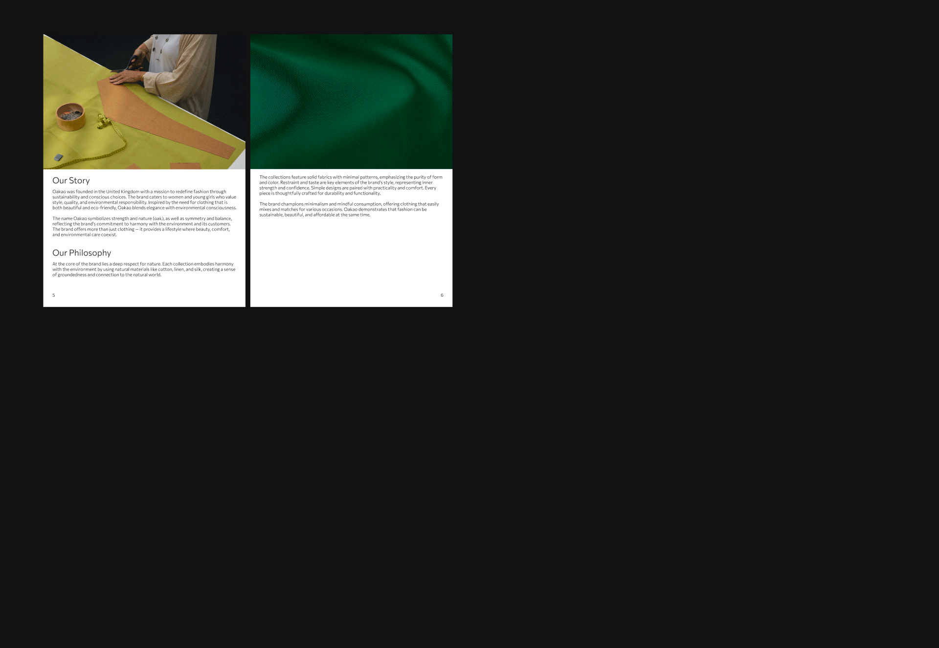 OAKAO — концепт бренда одежды — Изображение №6 — Брендинг на Dprofile