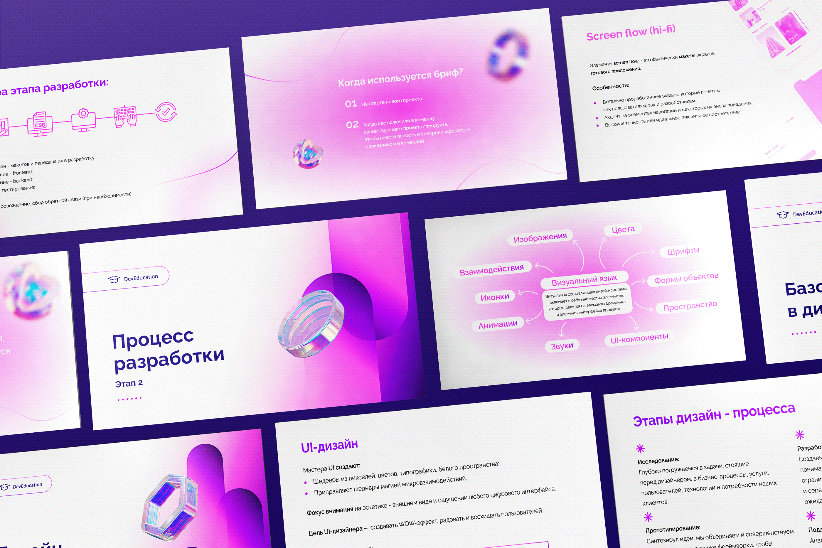 Rebranding of the International IT-college DevEducation — Изображение №10 — Брендинг, Графика на Dprofile