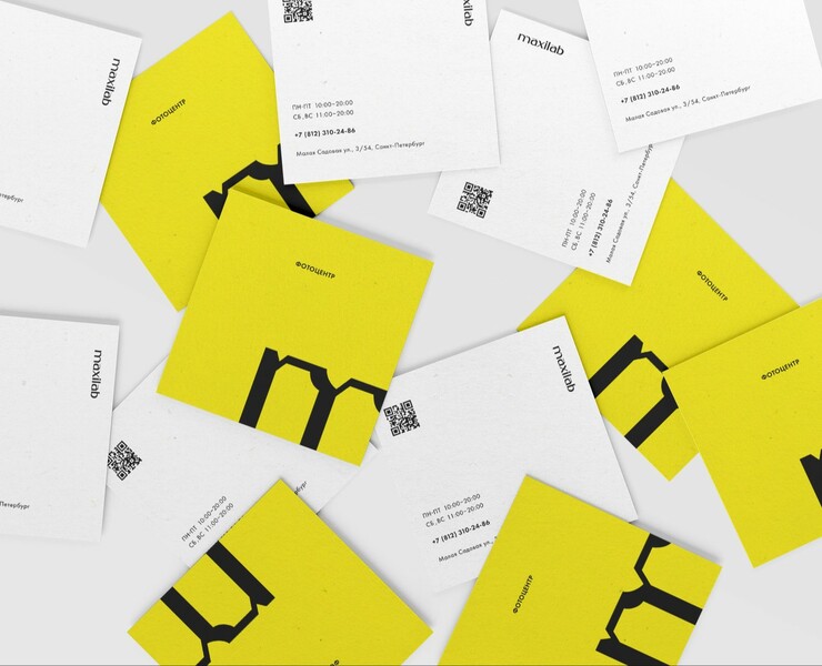 Concept brand identity photocenter Maxilab — Брендинг на Dprofile