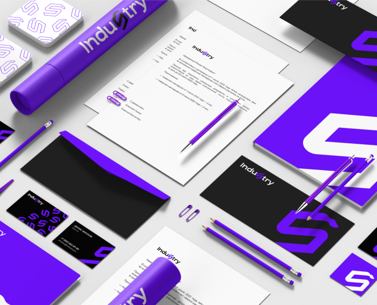 Редизайн логотипа S.Industry — Брендинг на Dprofile