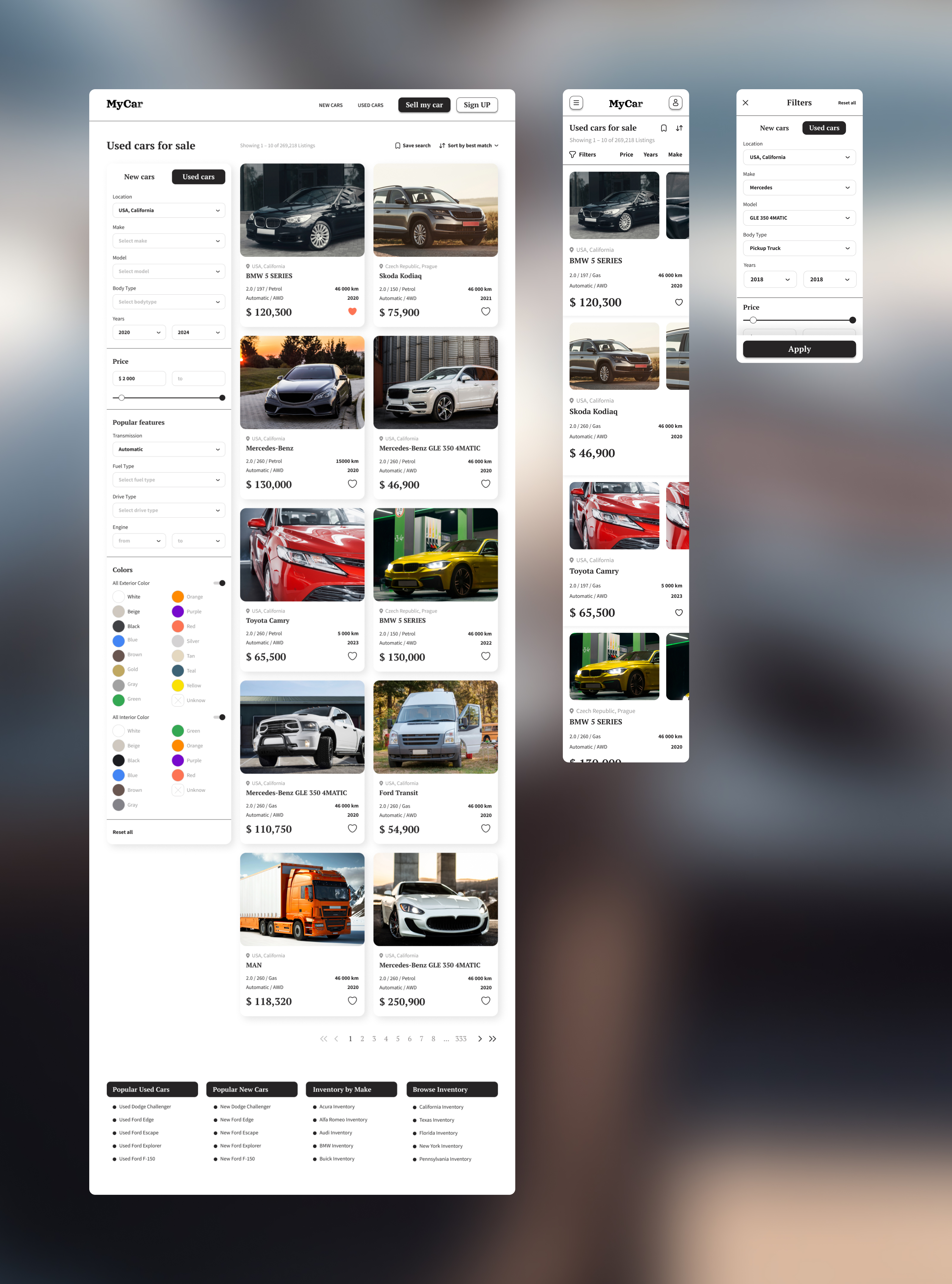 My Car : interfaces — Изображение №7 — Интерфейсы на Dprofile