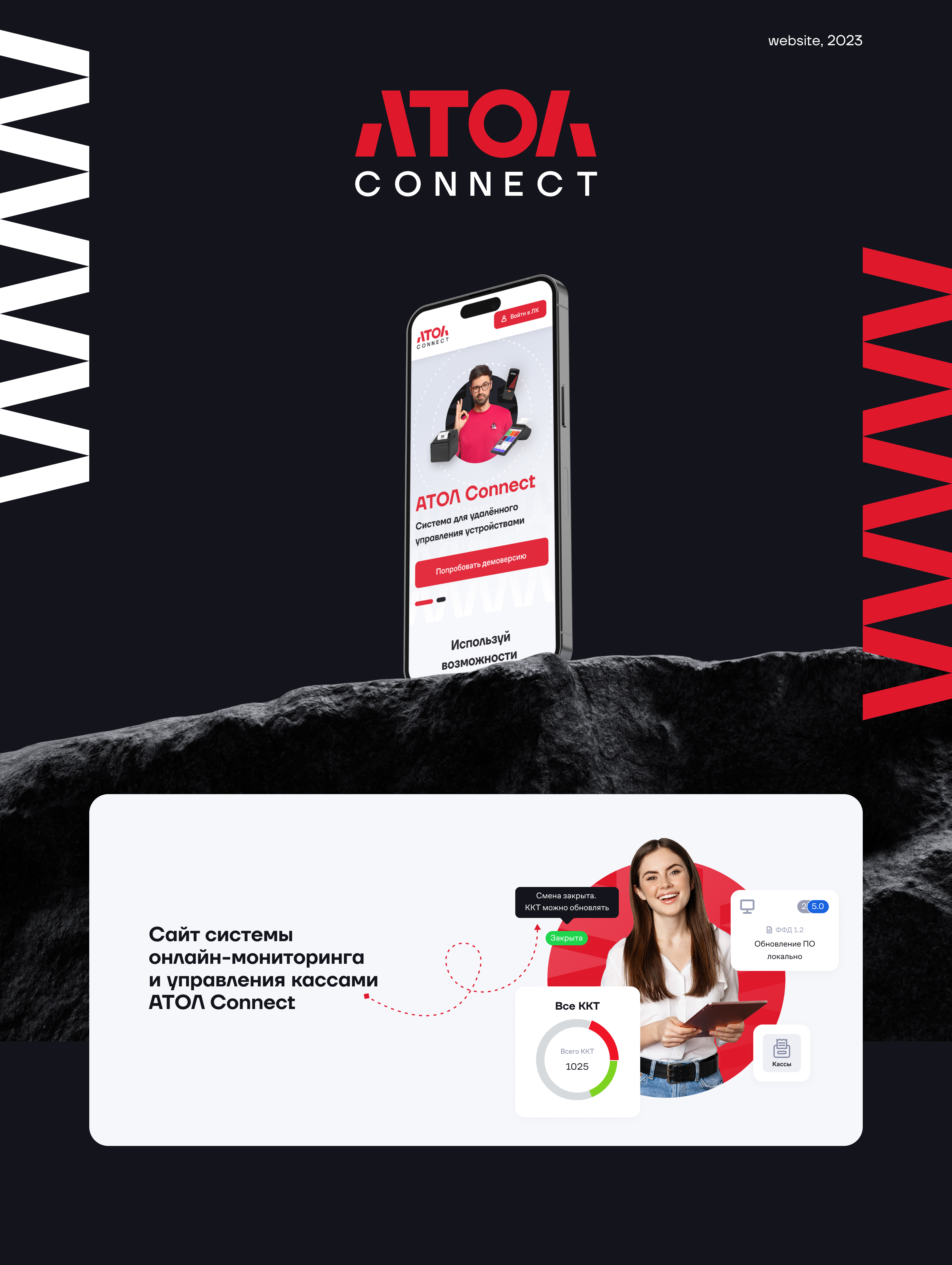 ATOL : website — Изображение №1 — Интерфейсы на Dprofile