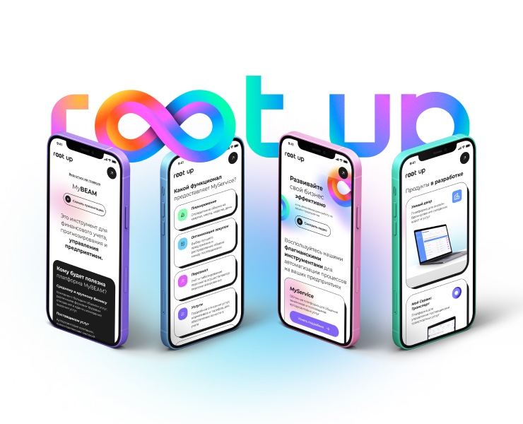 Root Up : website — Интерфейсы на Dprofile