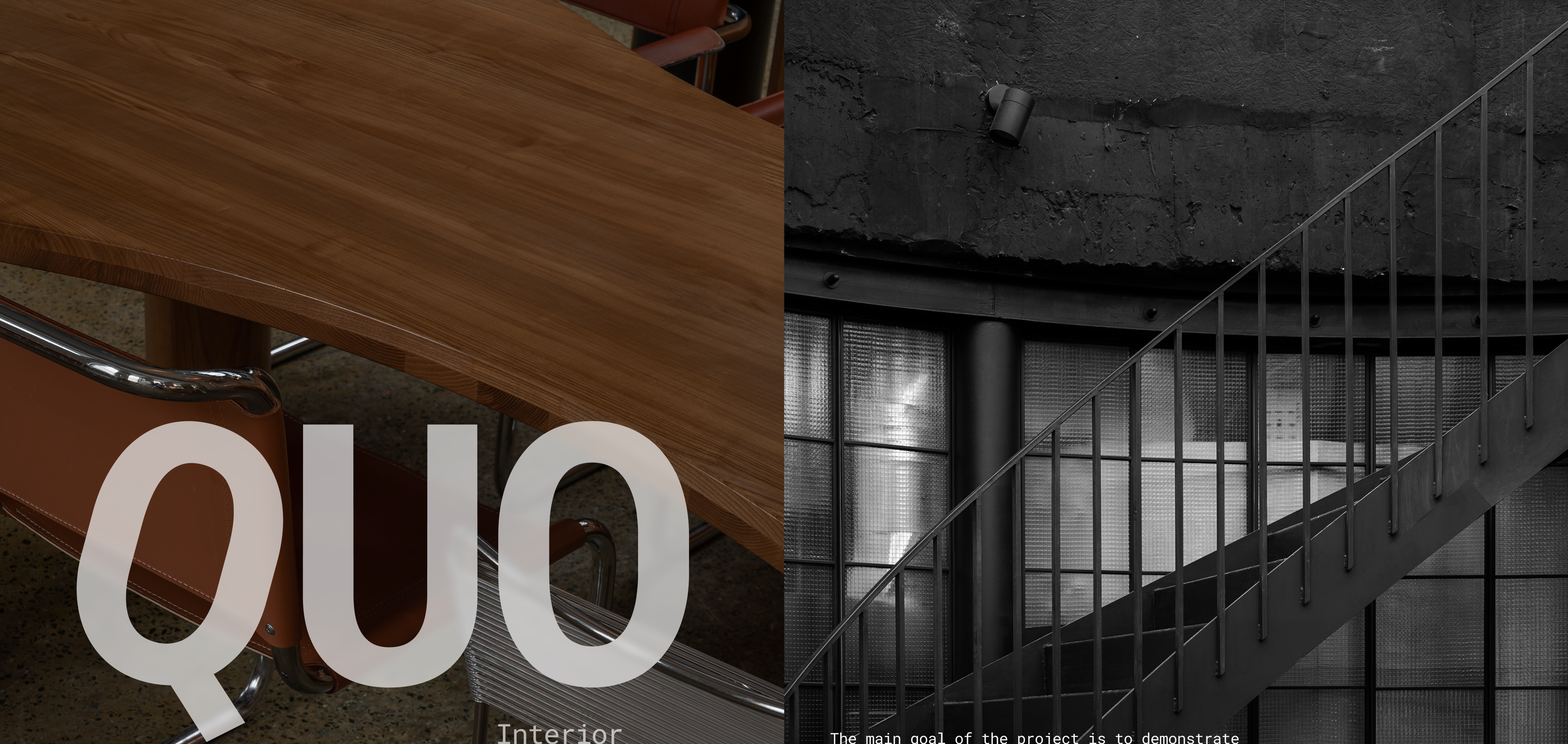 QUO - interior design studio — Изображение №15 — Интерфейсы на Dprofile