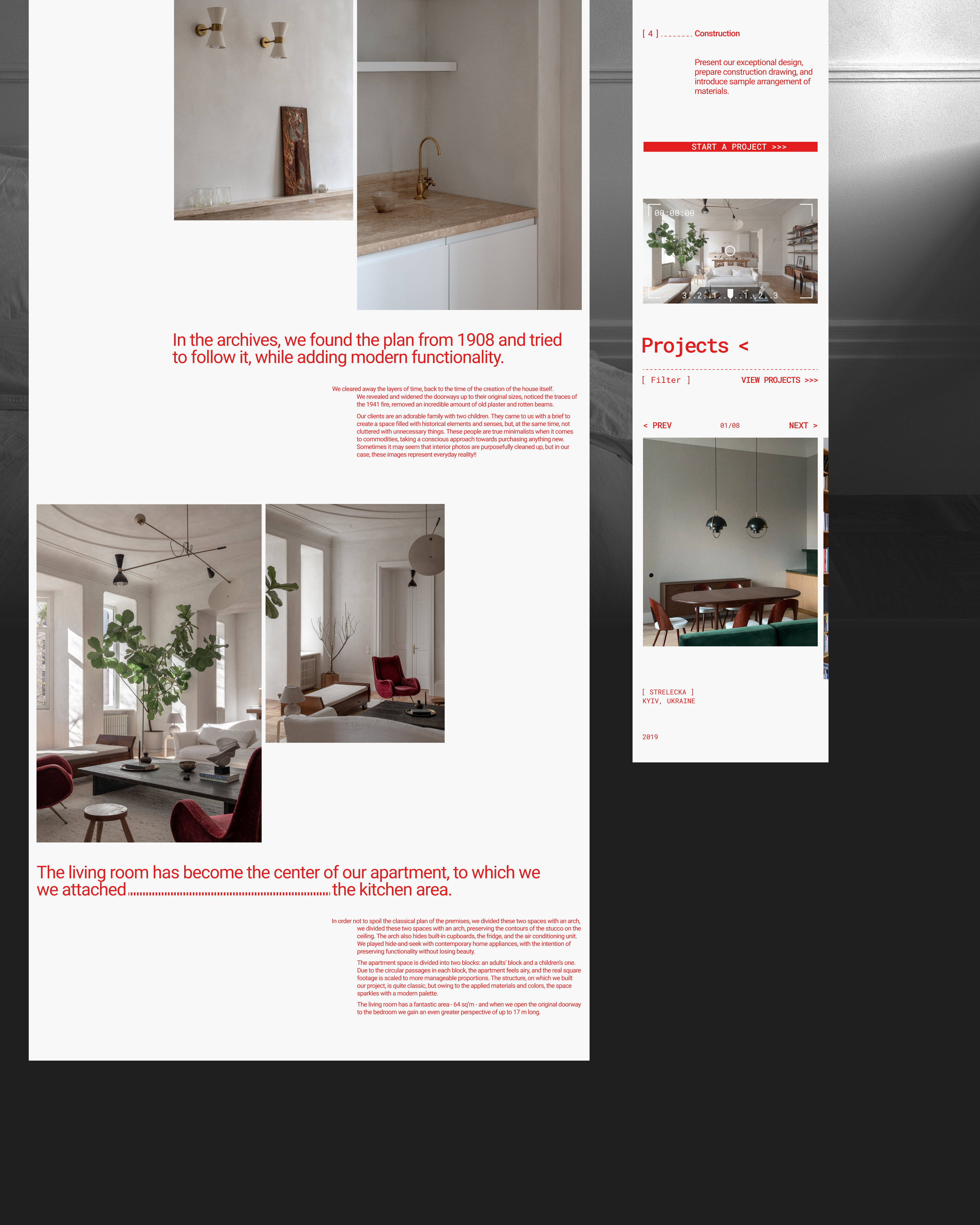 QUO - interior design studio — Изображение №14 — Интерфейсы на Dprofile