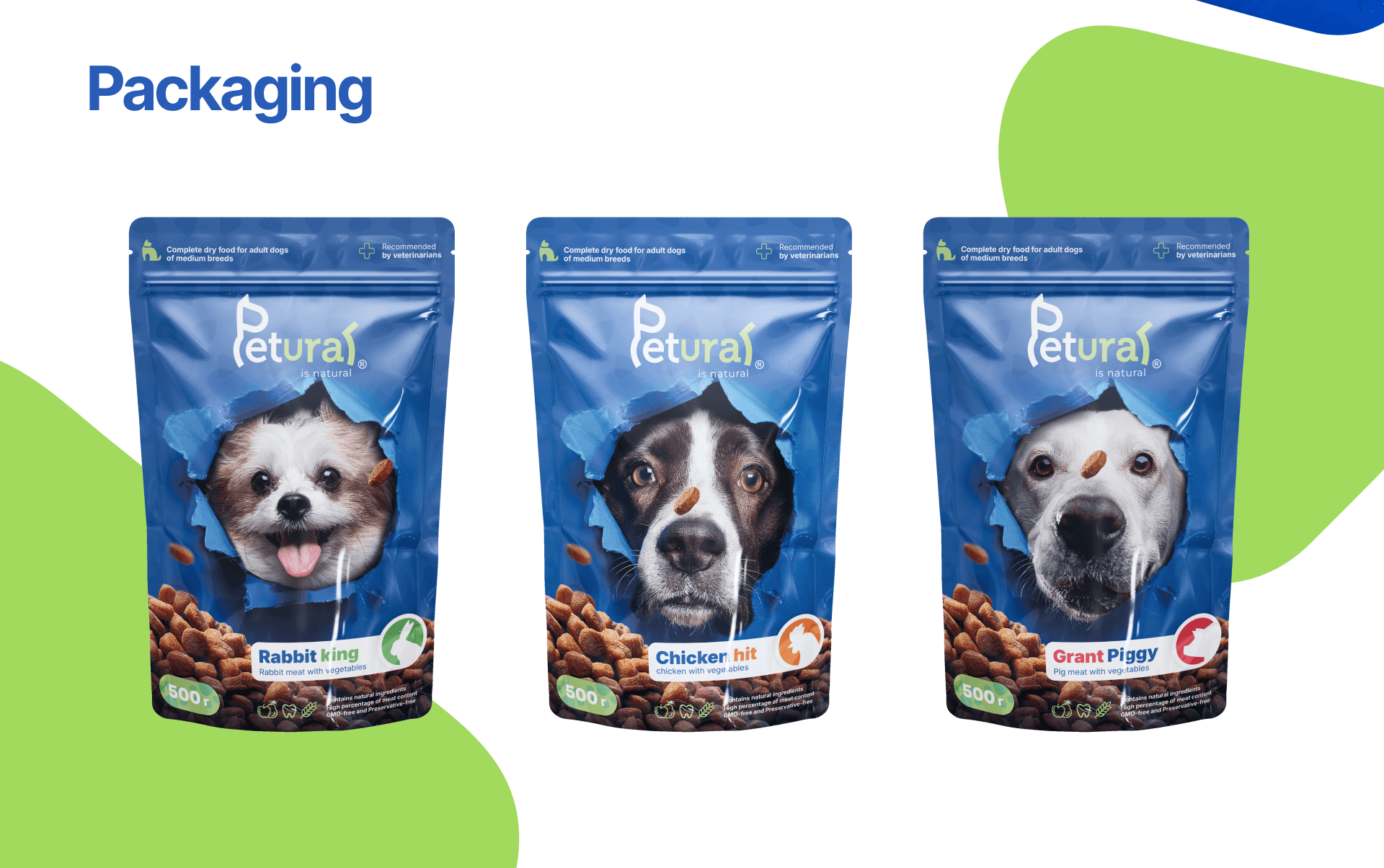 PETURAL/ Brand identity of dog products — Изображение №6 — Интерфейсы, Брендинг на Dprofile