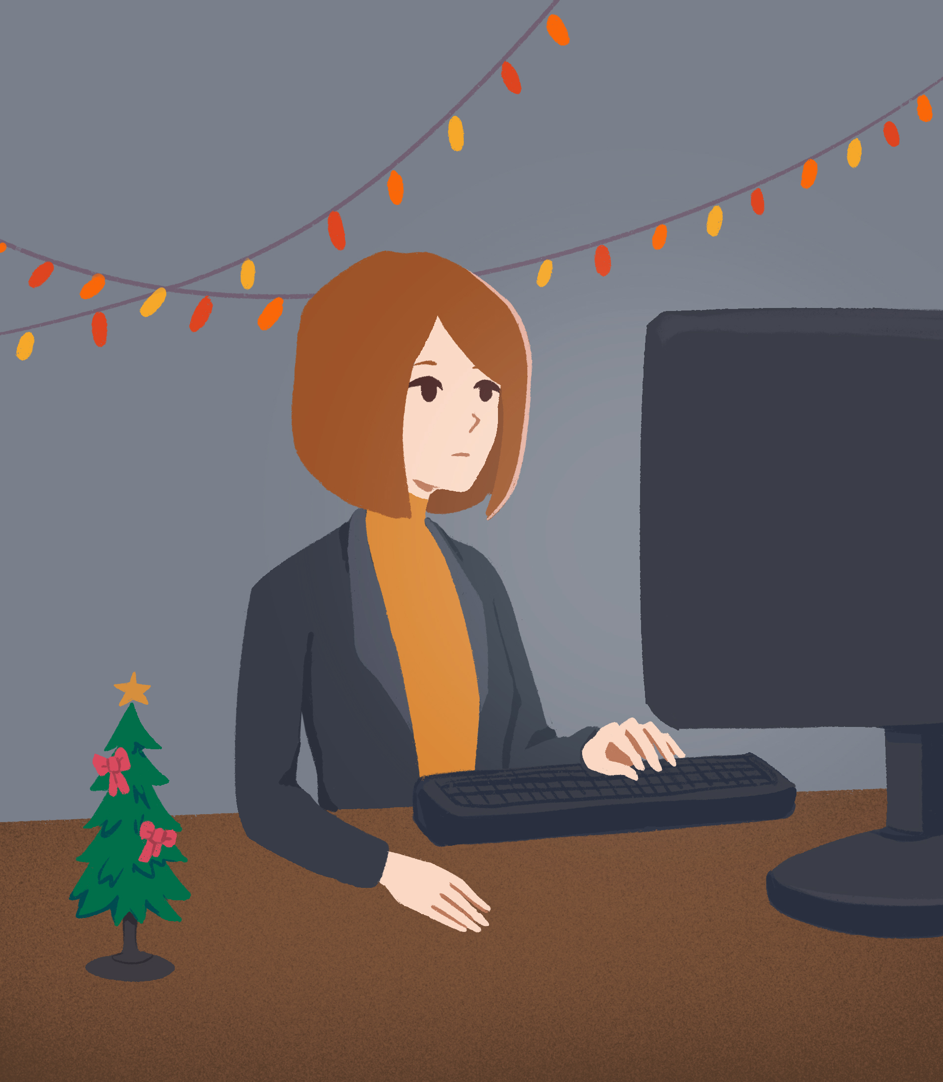 Новогоднее поздравление НГУАДИ — Изображение №2 — Иллюстрация, Анимация на Dprofile