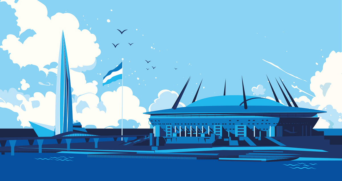 ПОДОРОЖНИК х ЗЕНИТ — Изображение №1 — Иллюстрация, Графика на Dprofile