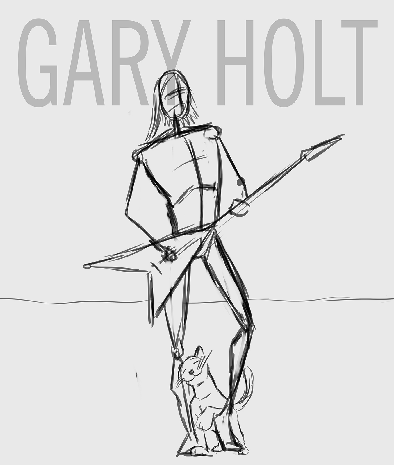 Fan art Gary Holt (Exodus, Slayer) — Изображение №2 — Иллюстрация, Графика на Dprofile