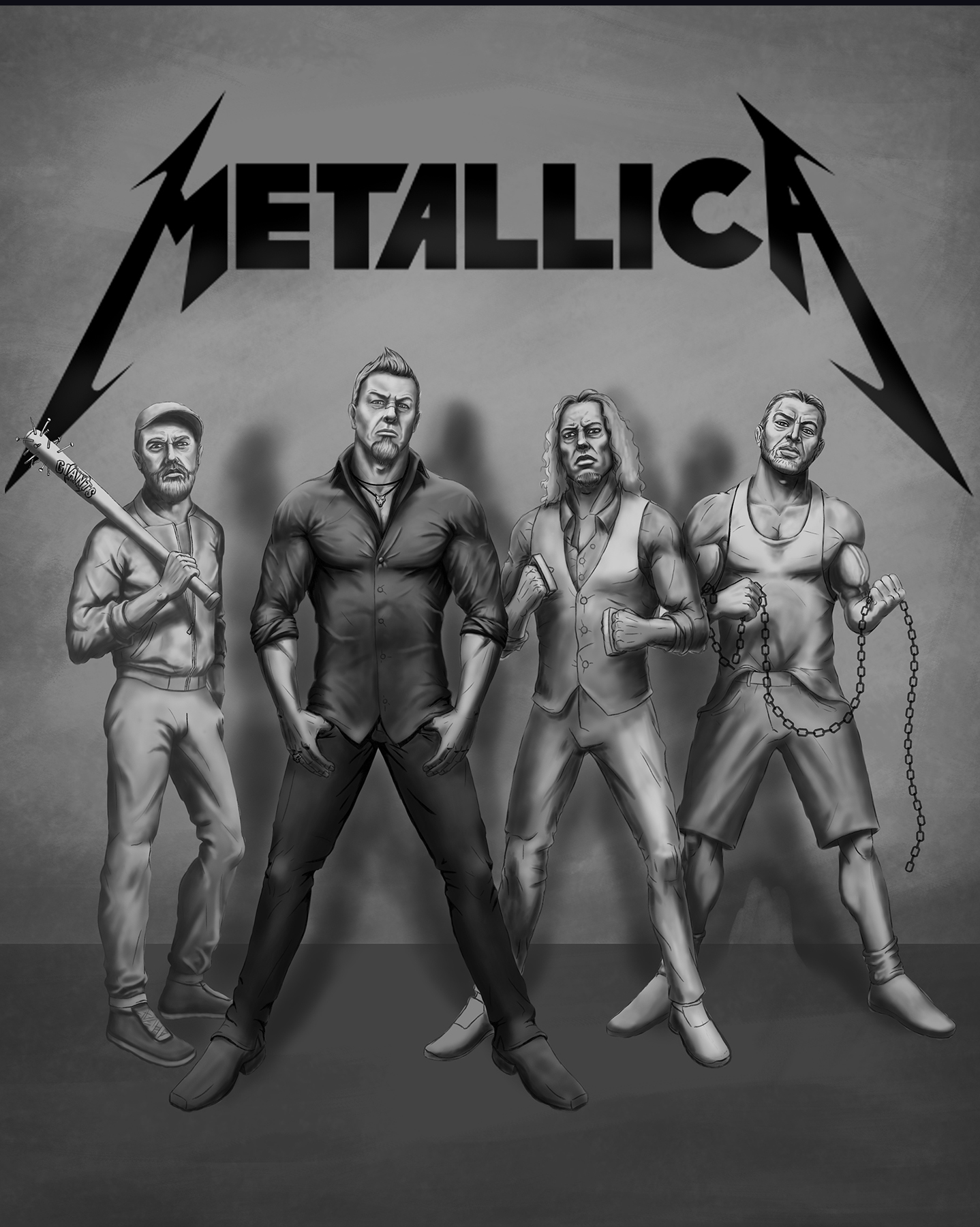 Metallica!!! Hell yeah!!! Fan Art — Изображение №9 — Иллюстрация на Dprofile