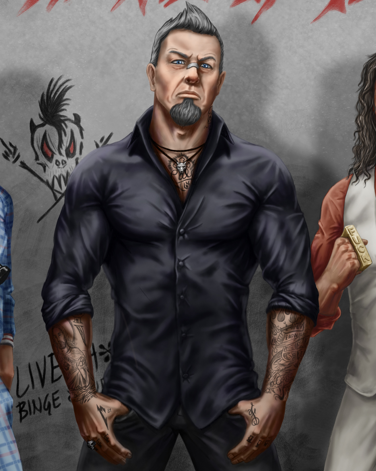 Metallica!!! Hell yeah!!! Fan Art — Изображение №3 — Иллюстрация на Dprofile