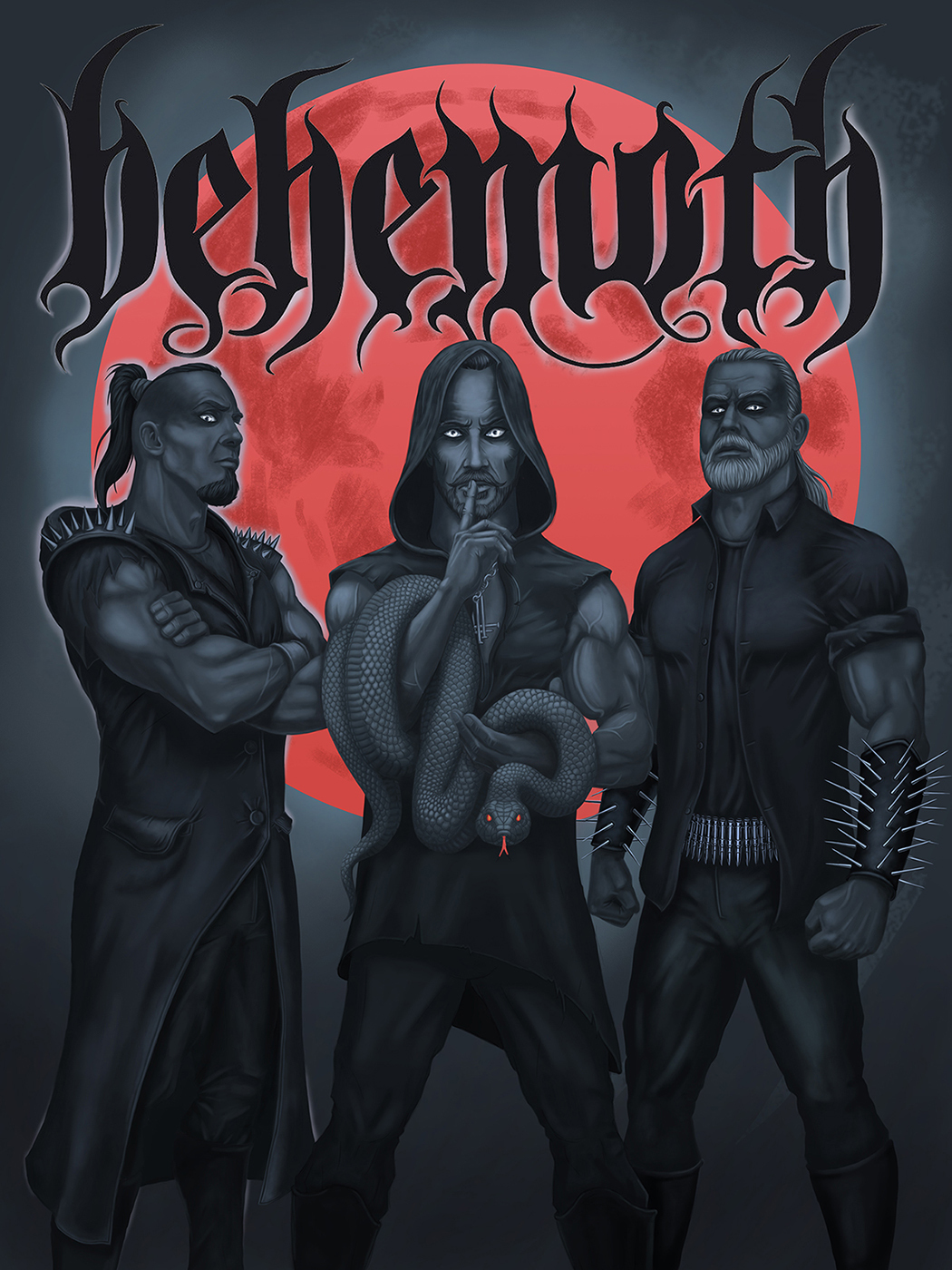 Behemoth Fan Art. — Изображение №6 — Иллюстрация на Dprofile