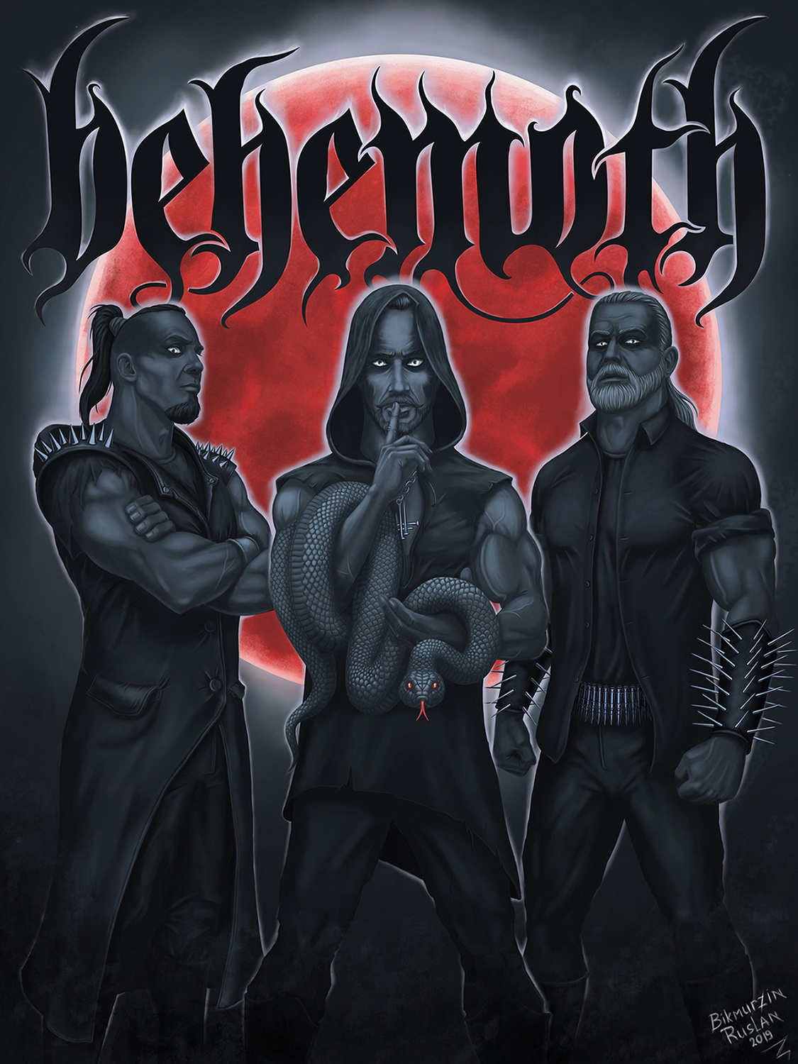 Behemoth Fan Art. — Изображение №1 — Иллюстрация на Dprofile
