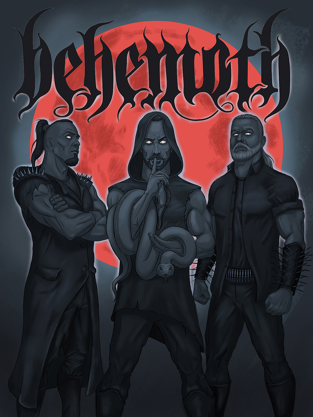 Behemoth Fan Art. — Изображение №5 — Иллюстрация на Dprofile
