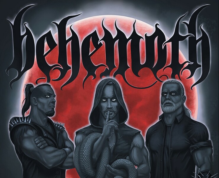 Behemoth Fan Art. — Иллюстрация на Dprofile