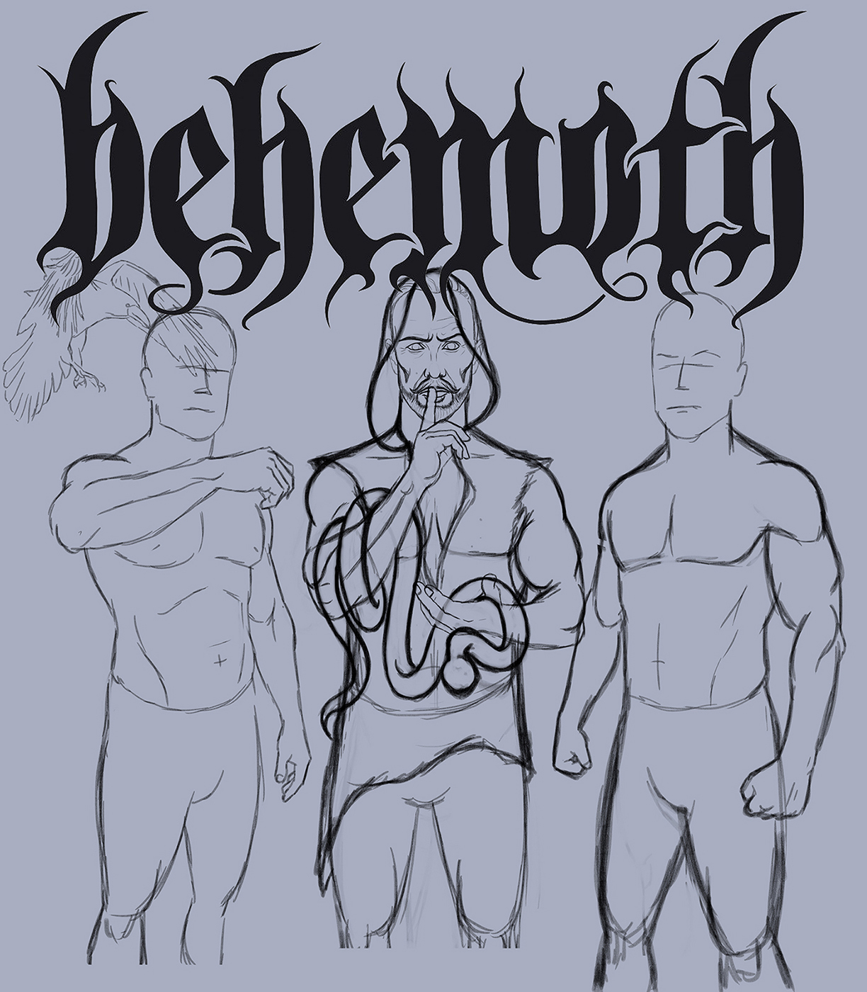 Behemoth Fan Art. — Изображение №2 — Иллюстрация на Dprofile