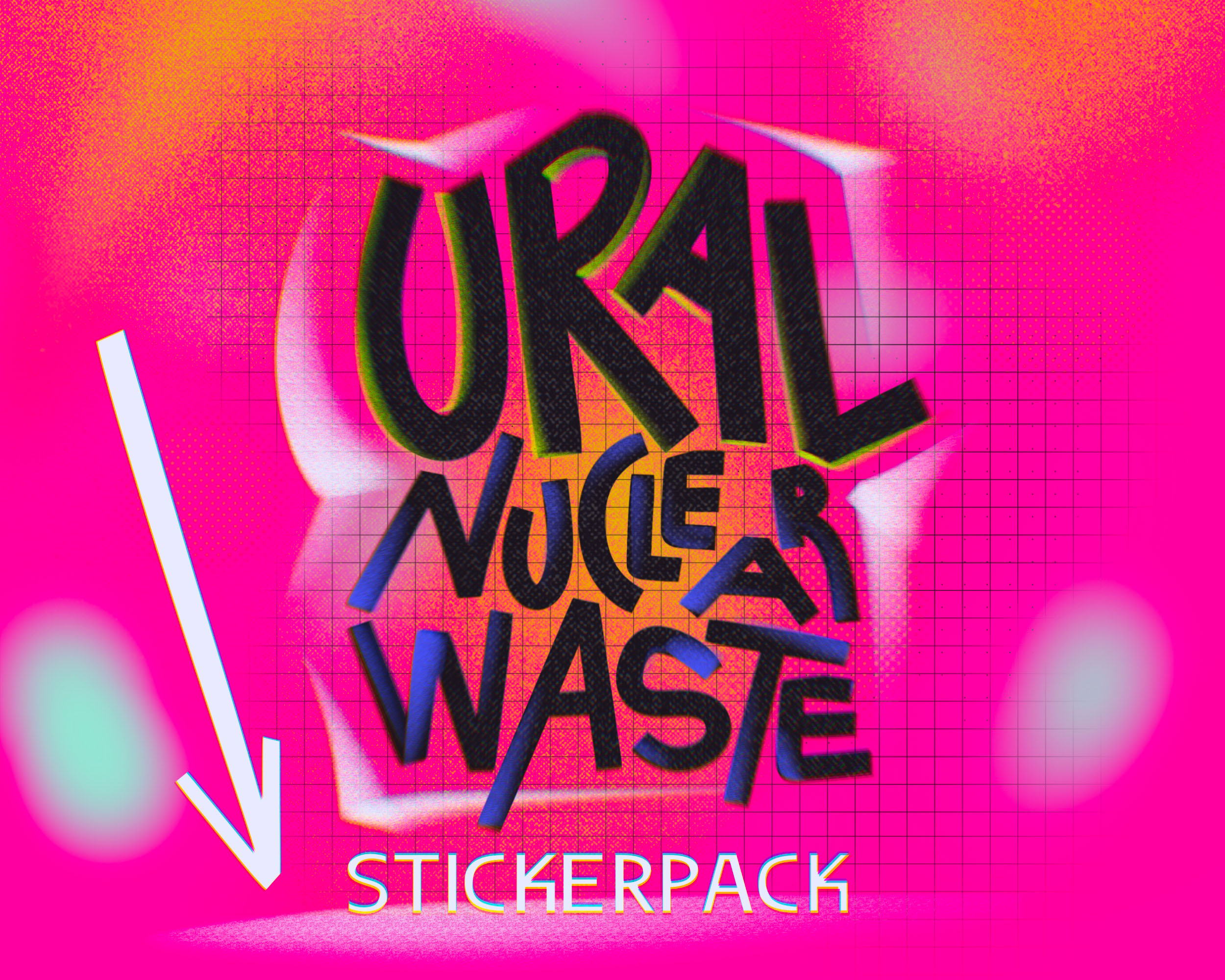 URAL NUCLEAR WASTE — Стикерпак — Изображение №1 — Брендинг, Иллюстрация на Dprofile