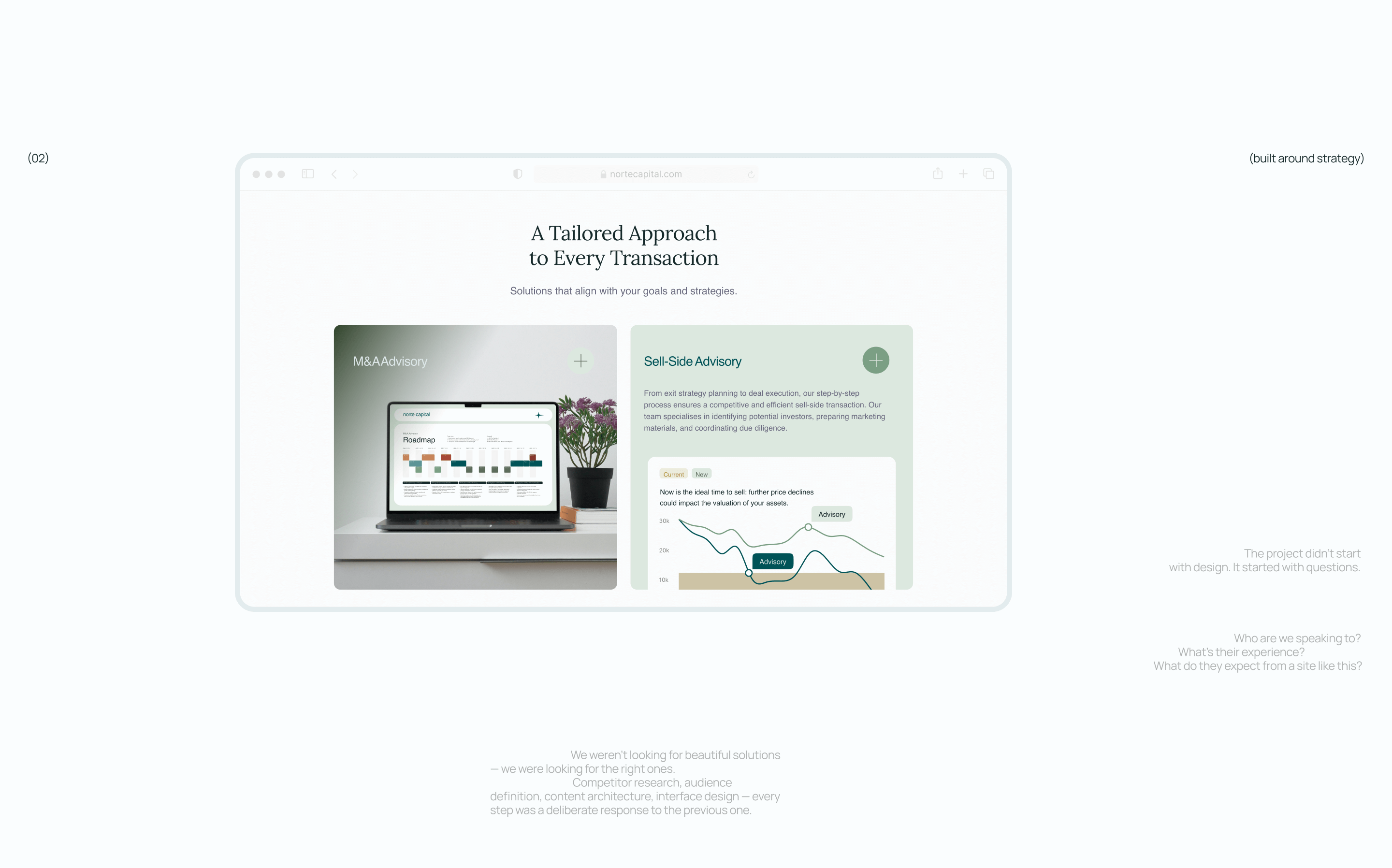 Corporate Web Design for Finance & M&A Services — Изображение №5 — Интерфейсы на Dprofile