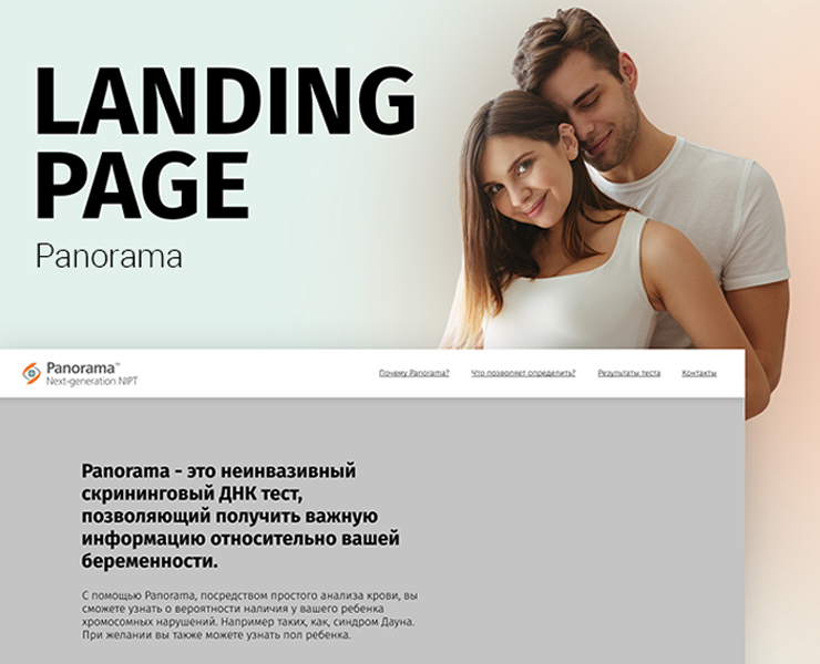 Panorama | Landing page — Графика, Маркетинг на Dprofile