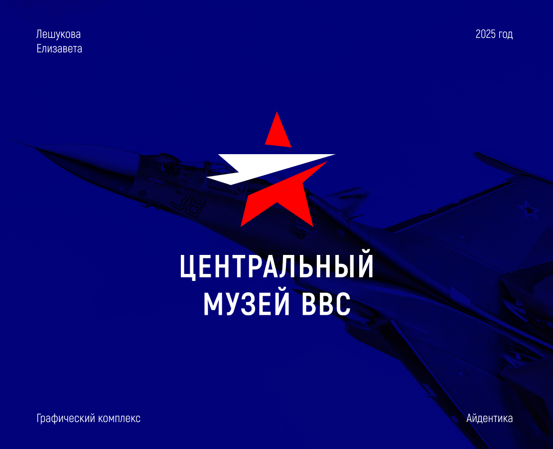 Айдентика для Центрального музея Военно-воздушных сил России — Брендинг на Dprofile