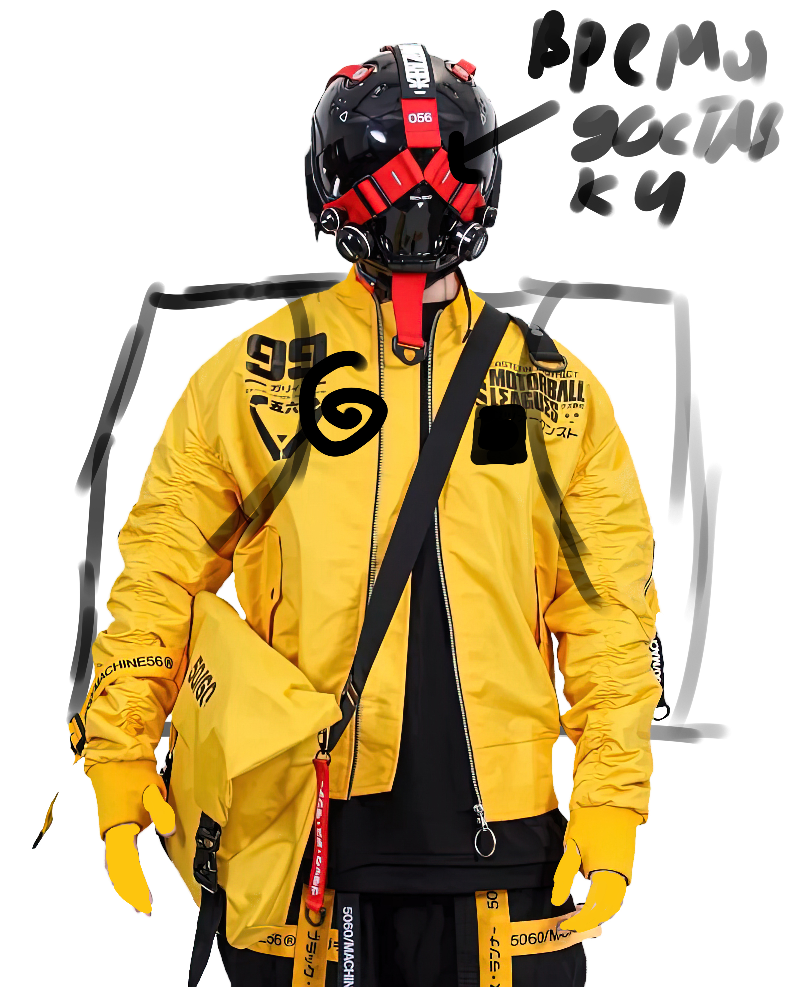 Кибер Курьер Яндекс Еды — Изображение №3 — Иллюстрация, Графика на Dprofile