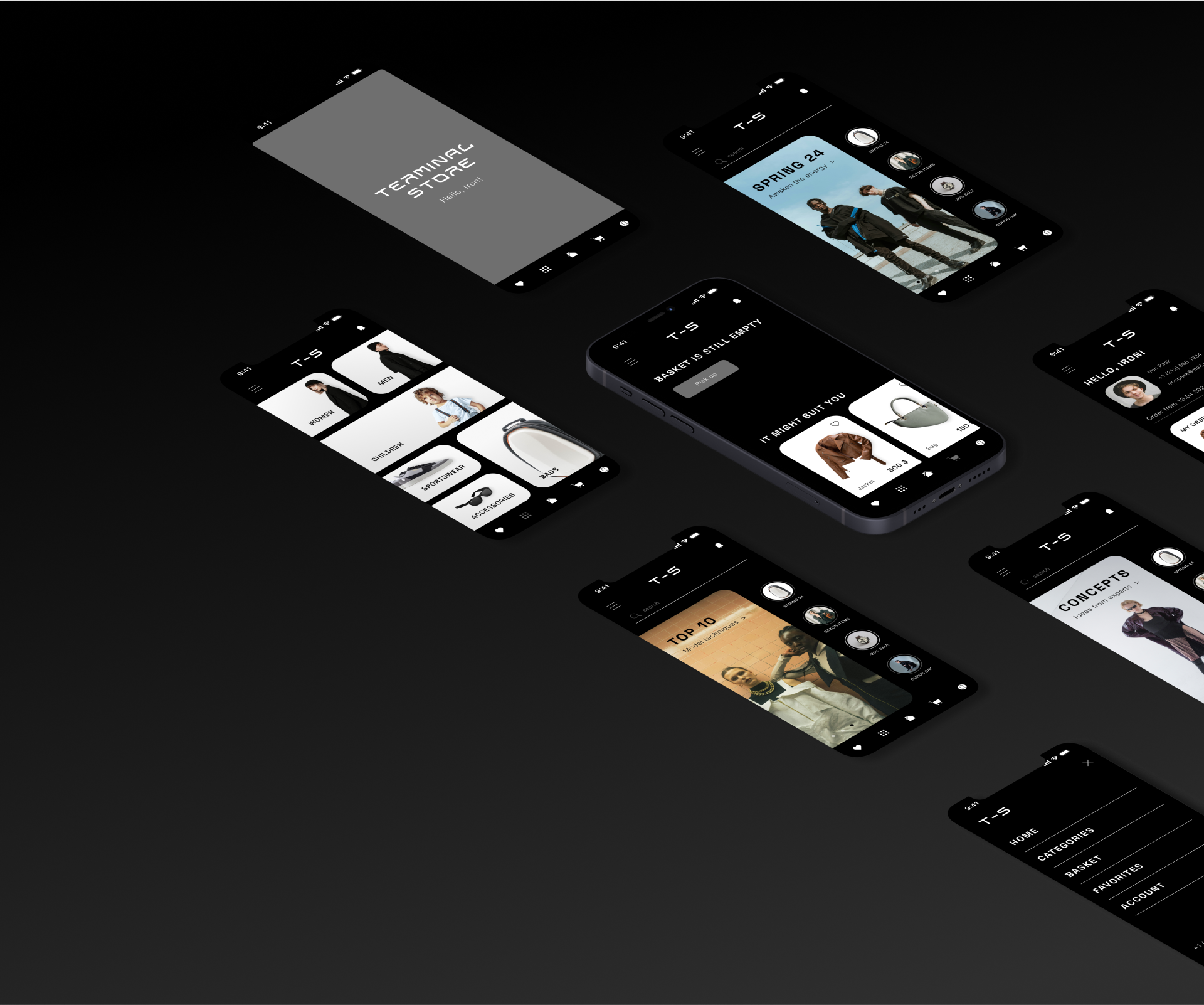 Mobile app design for Terminal Store — Изображение №2 — Интерфейсы на Dprofile