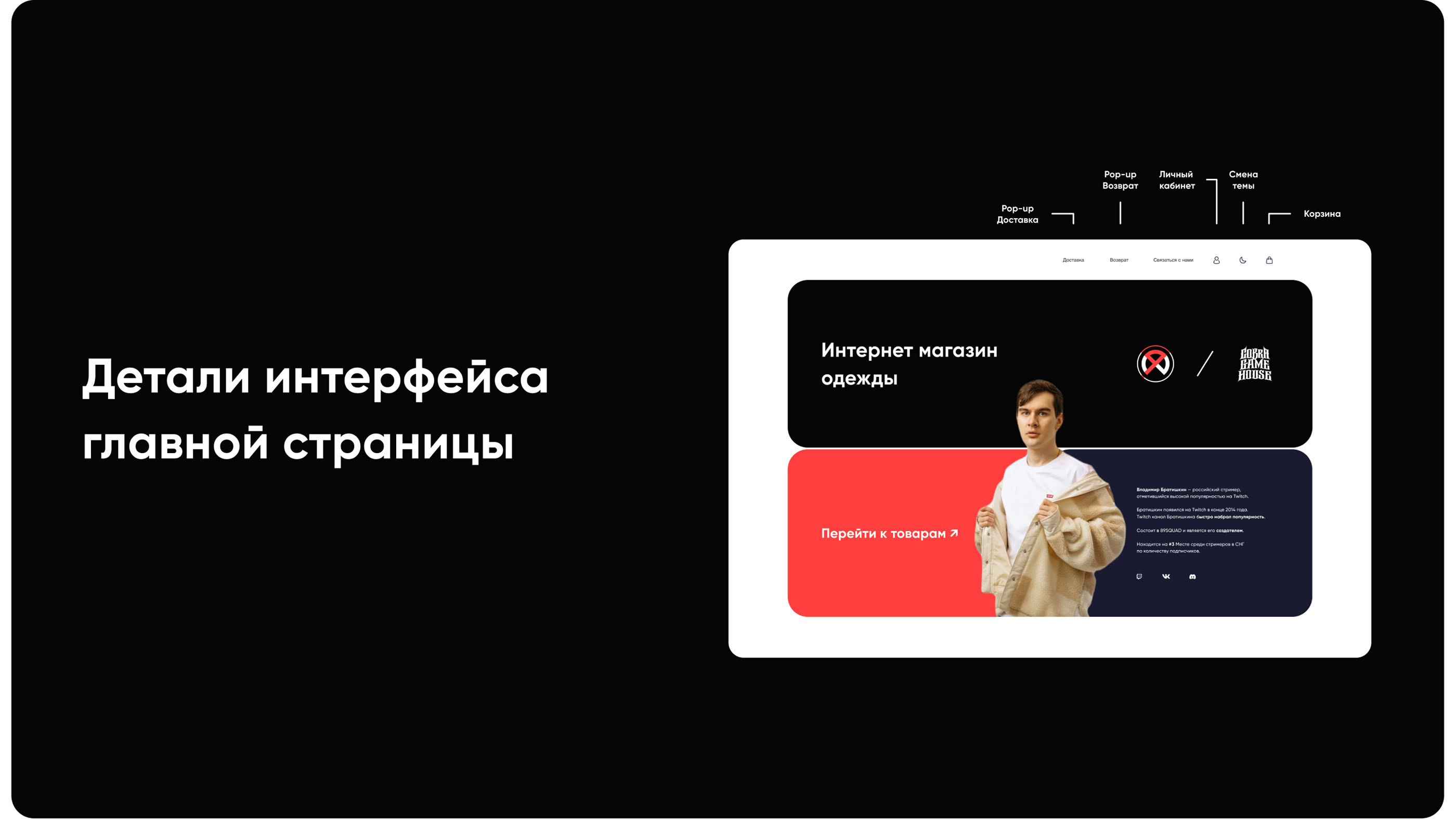 89 Squad | E-commerce, UI/UX Design — Изображение №9 — Интерфейсы, Графика, Анимация на Dprofile
