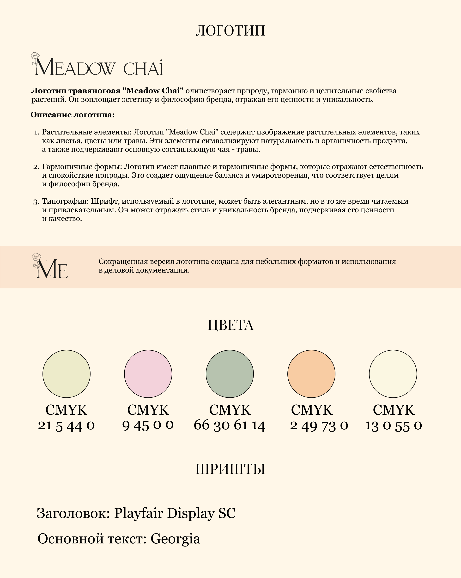 Интернет-магазин чая "Meadow chai" — Изображение №4 — Брендинг на Dprofile