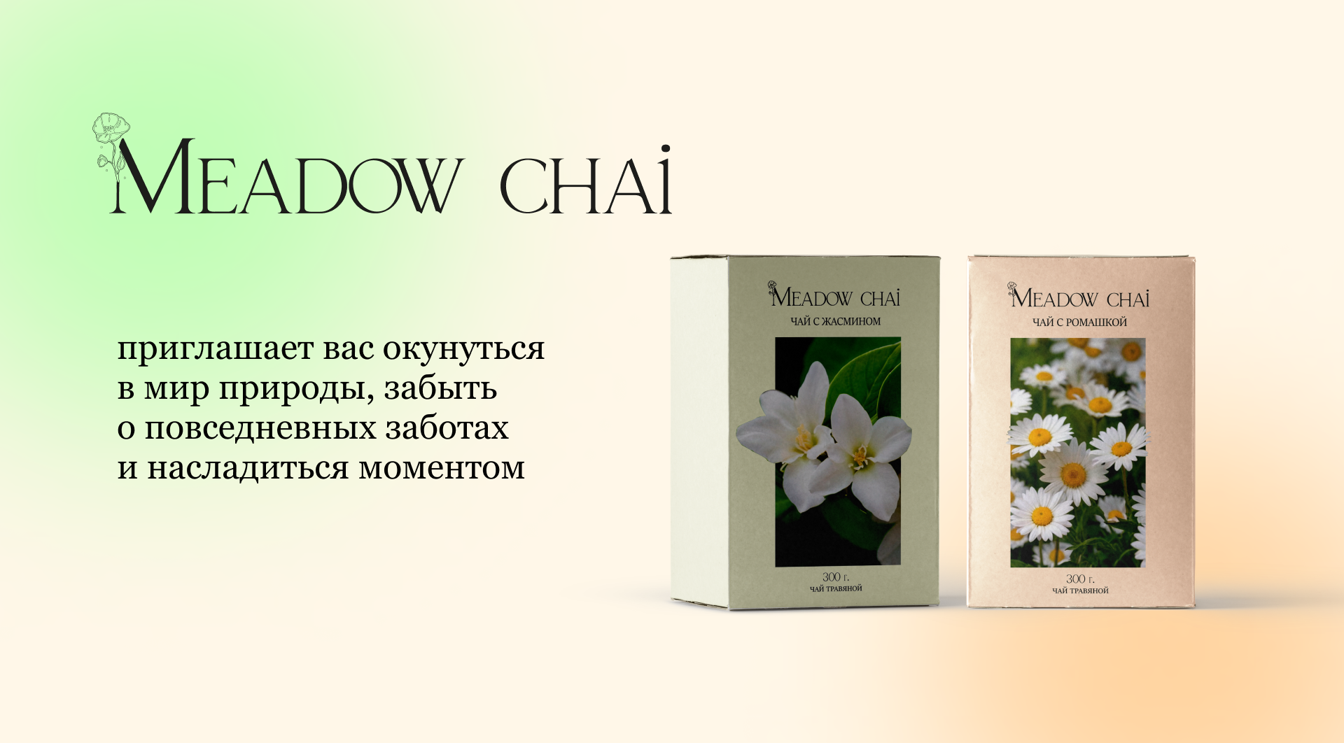 Интернет-магазин чая "Meadow chai" — Изображение №1 — Брендинг на Dprofile