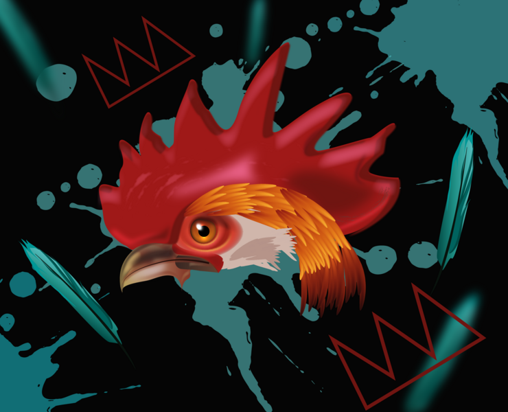 ROOSTERRR — Иллюстрация, Графика на Dprofile