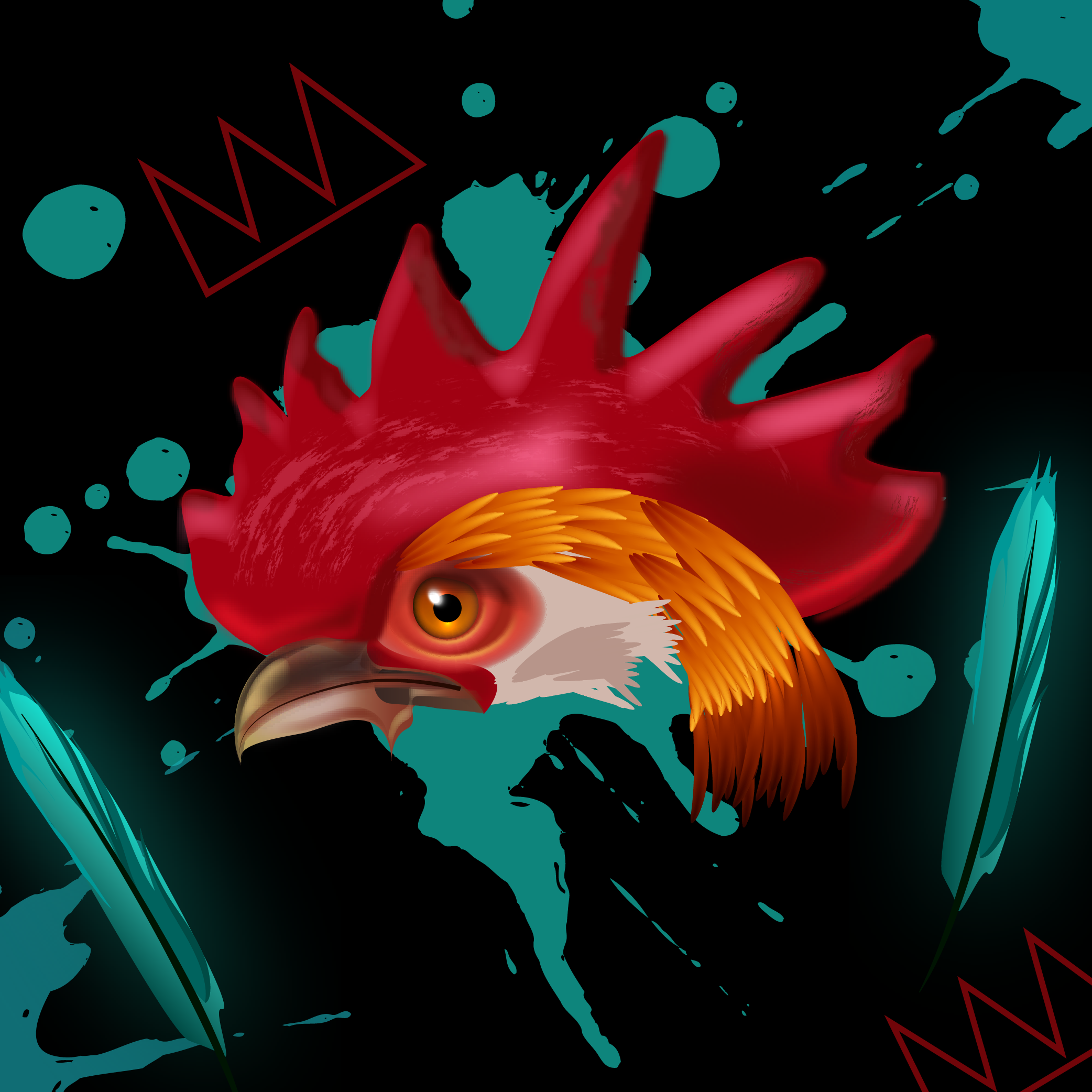 ROOSTERRR — Изображение №1 — Иллюстрация, Графика на Dprofile