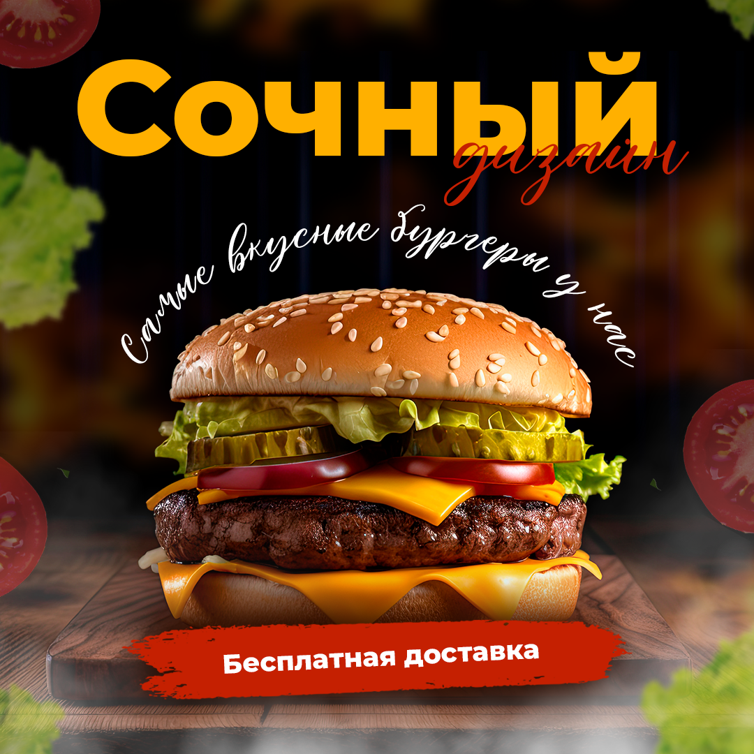Бургер — Изображение №1 — Брендинг, Графика на Dprofile