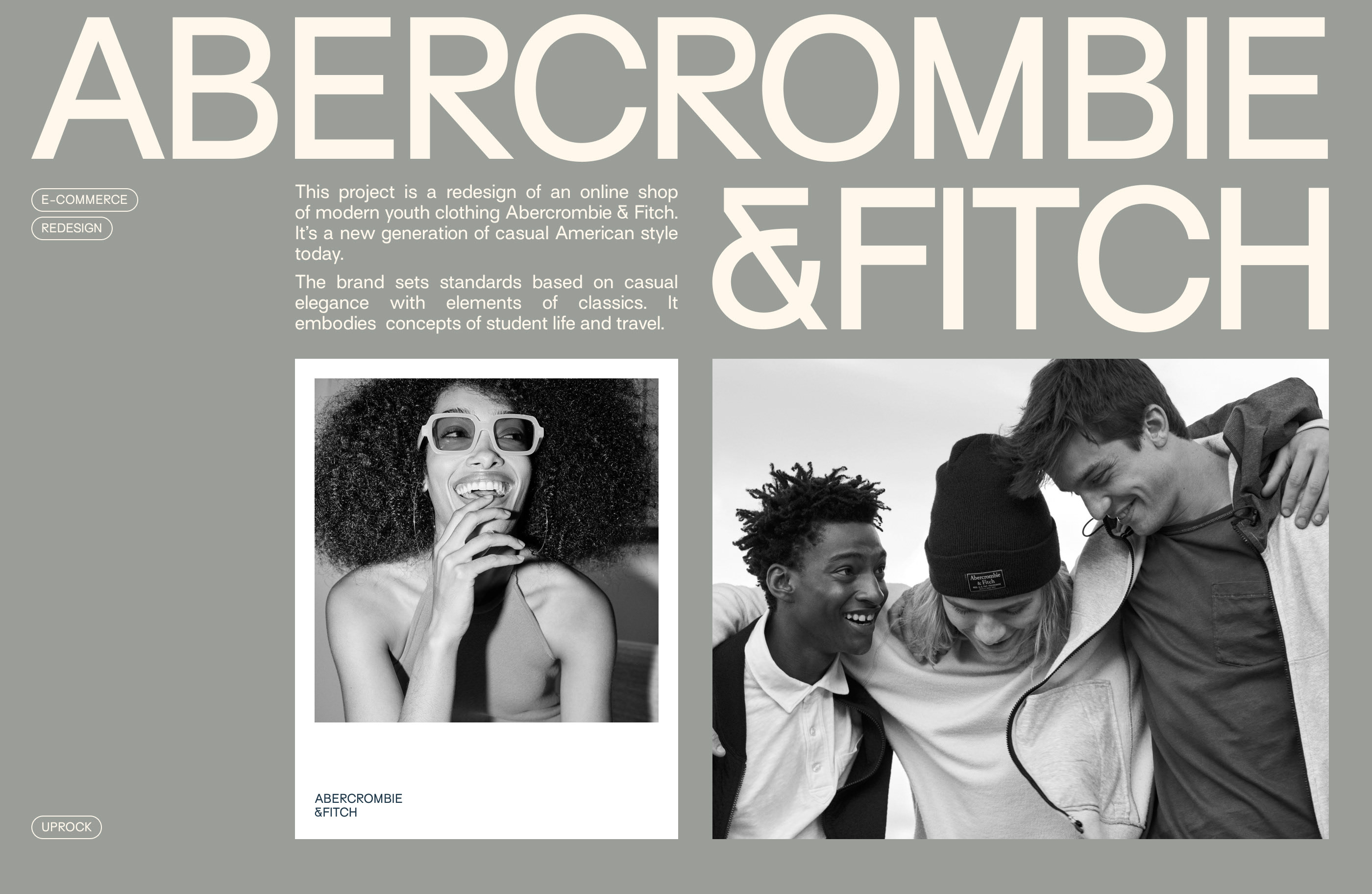 Abercrombie&Fitch | Redesign | Website | E-commerce — Изображение №1 — Интерфейсы на Dprofile