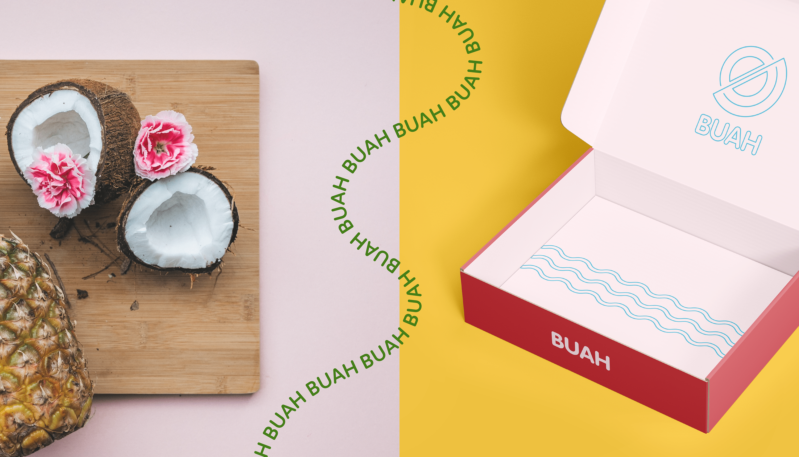 BUAH - логотип и айдентика — Изображение №9 — Брендинг на Dprofile