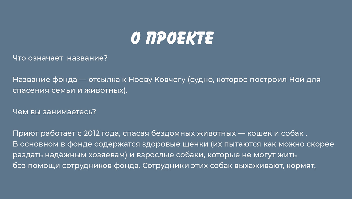 Благотворительный фонд Ковчег — Изображение №3 — Брендинг на Dprofile