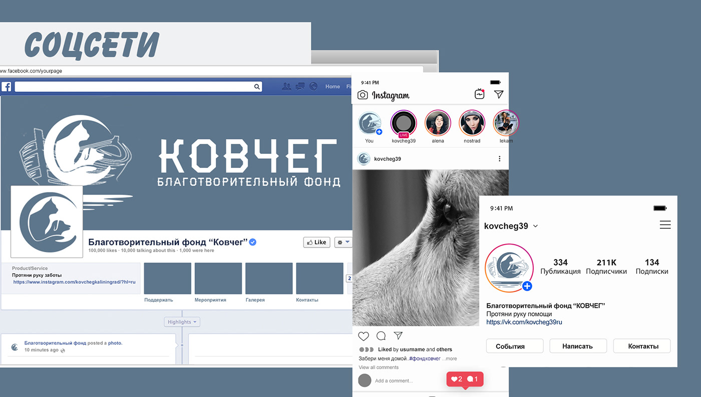 Благотворительный фонд Ковчег — Изображение №6 — Брендинг на Dprofile