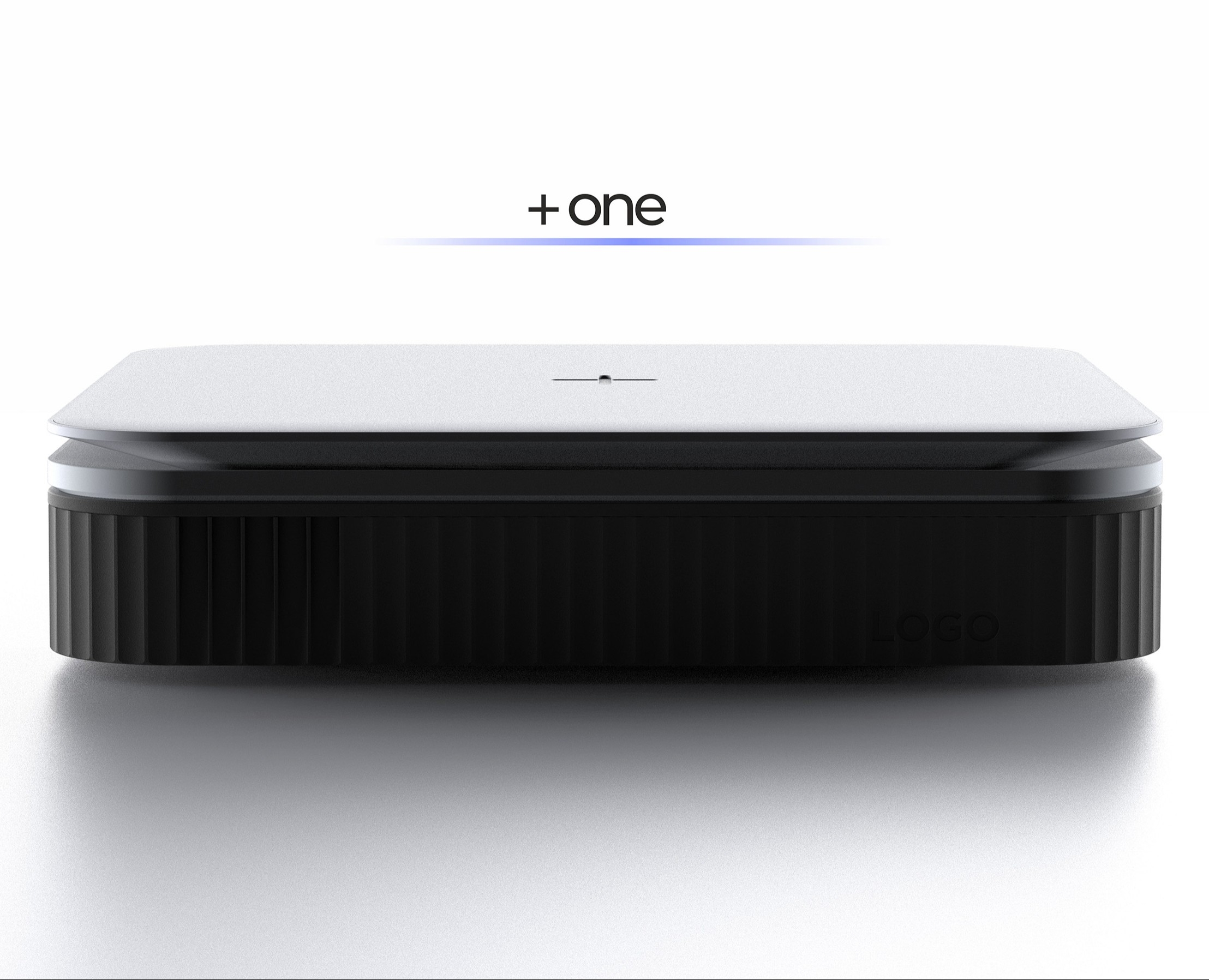 +one. ТВ-приставка_пульт_зарядка — 3D на Dprofile