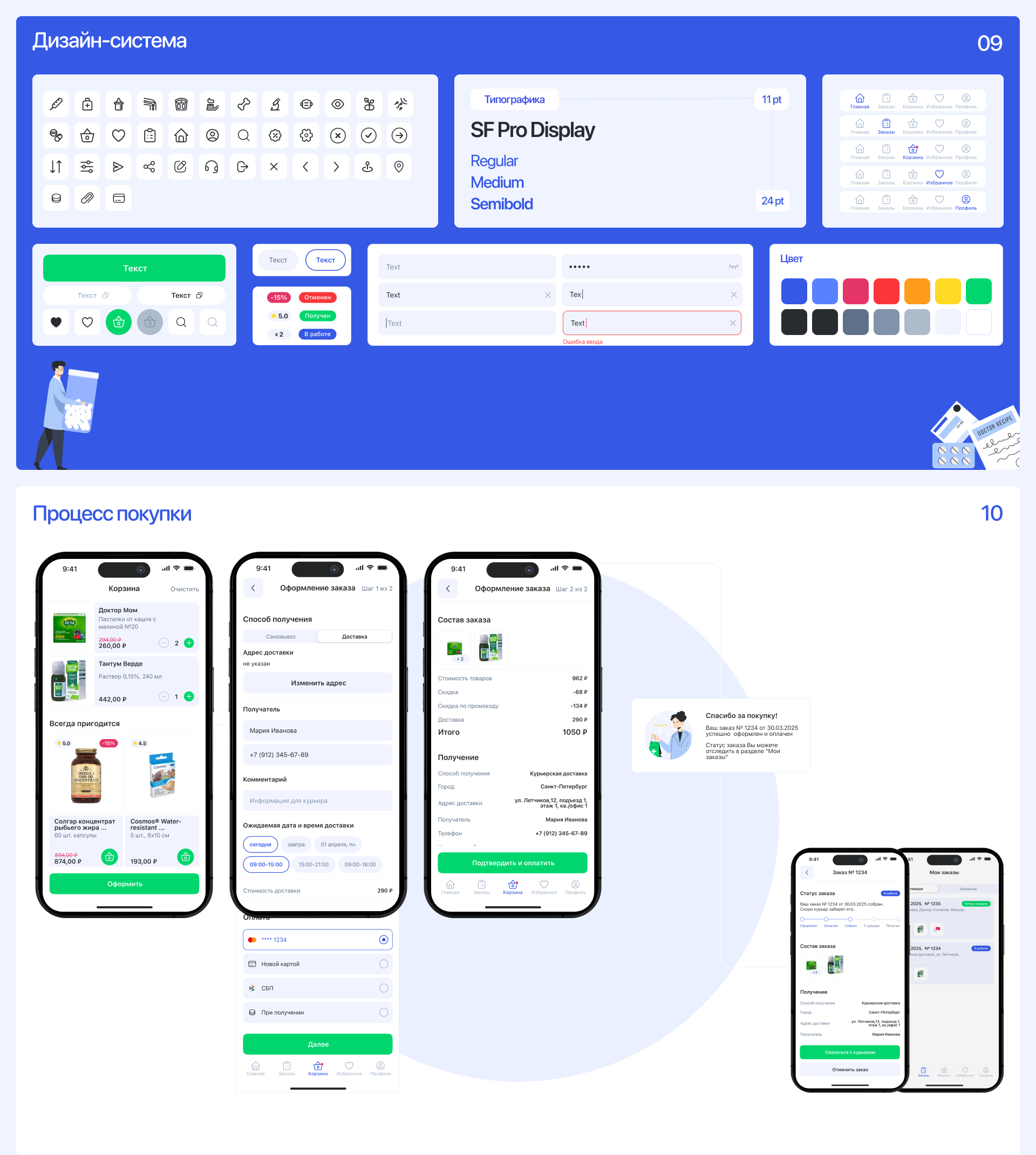 MY.PHARMACY | Mobile app — Изображение №7 — Интерфейсы на Dprofile