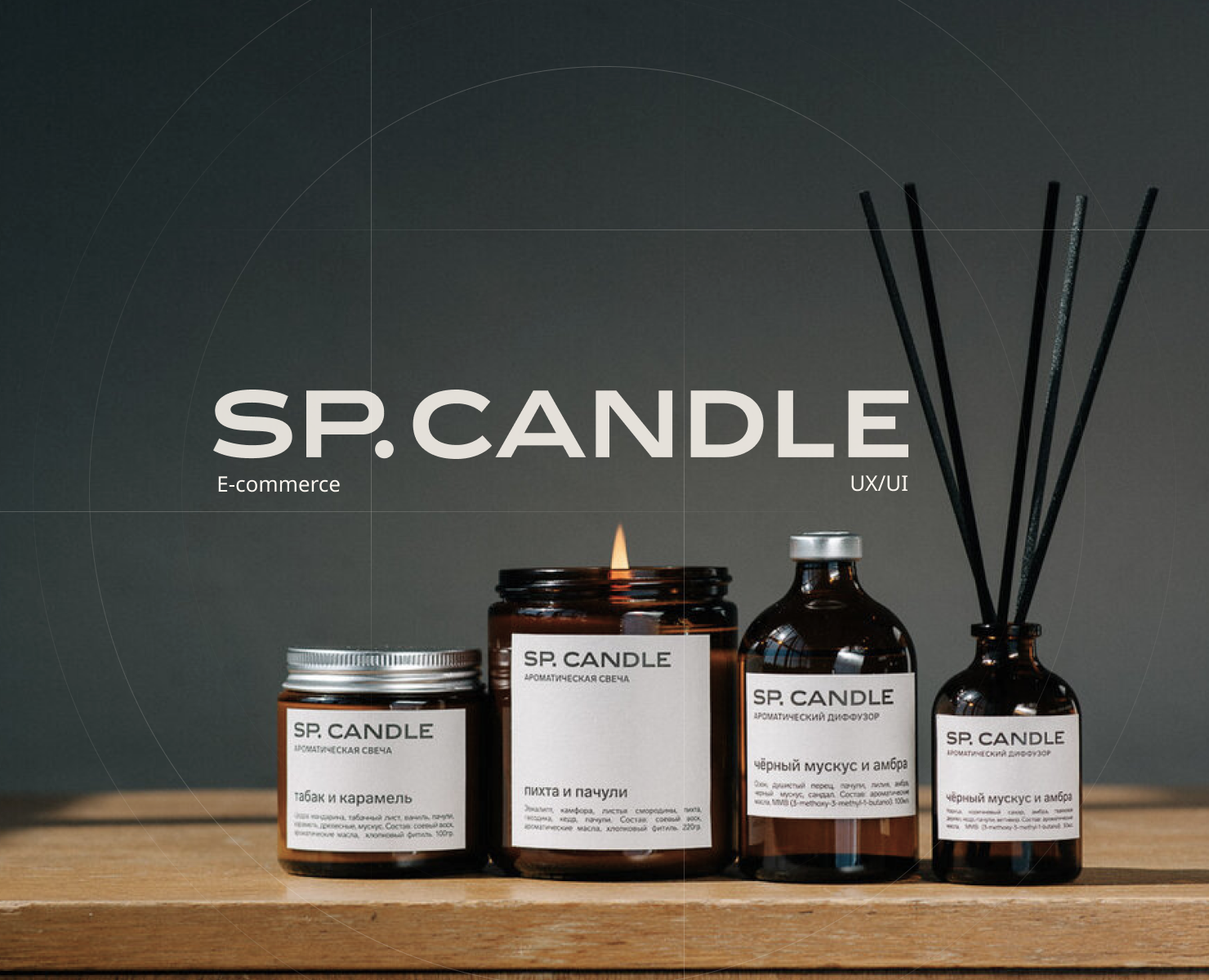 SP.Candle | E-commerce redesign — Интерфейсы на Dprofile